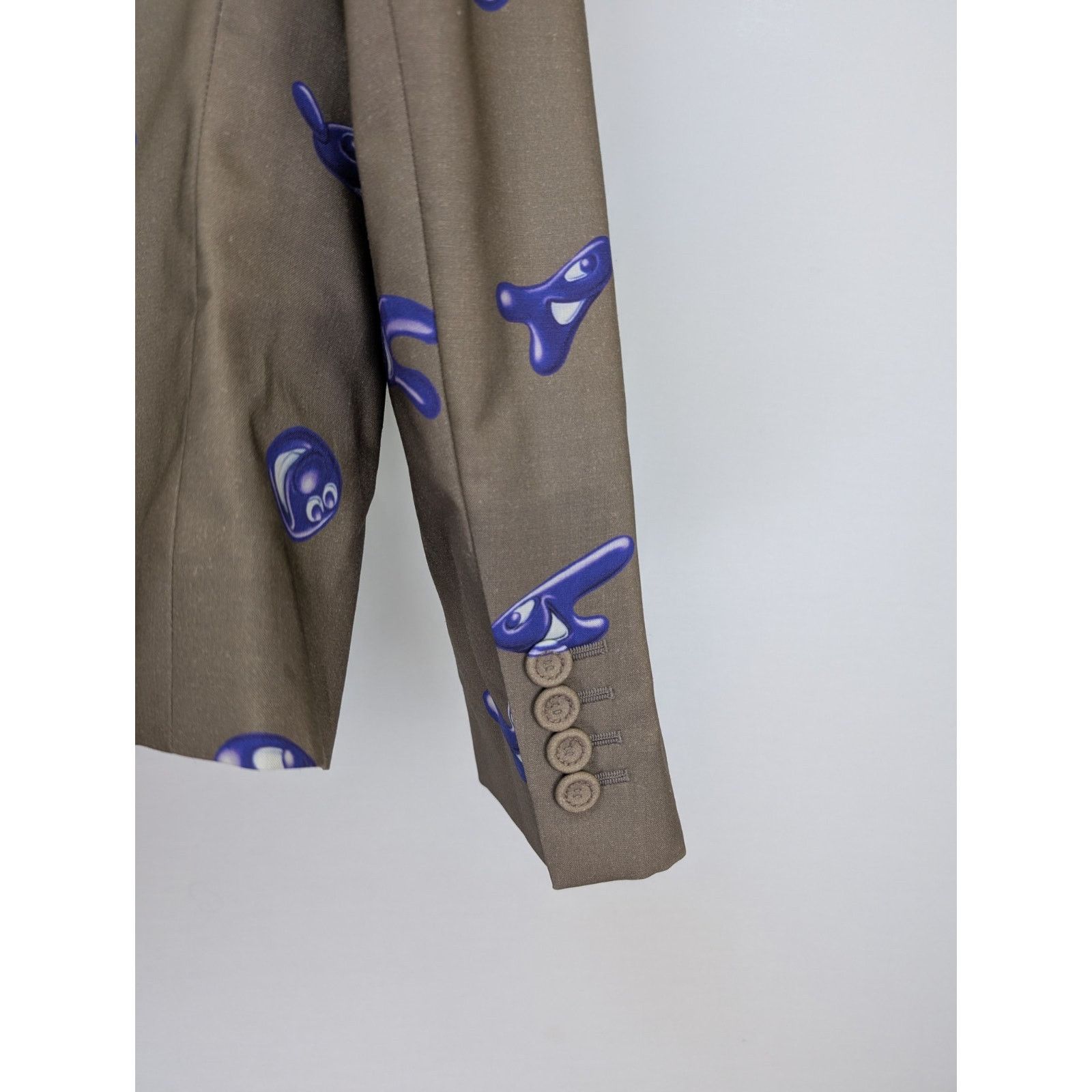Dior o1rshd1 Men's Patterned Shirt in Khaki Size US M / EU 48-50 / 2 - 14 Thumbnail
