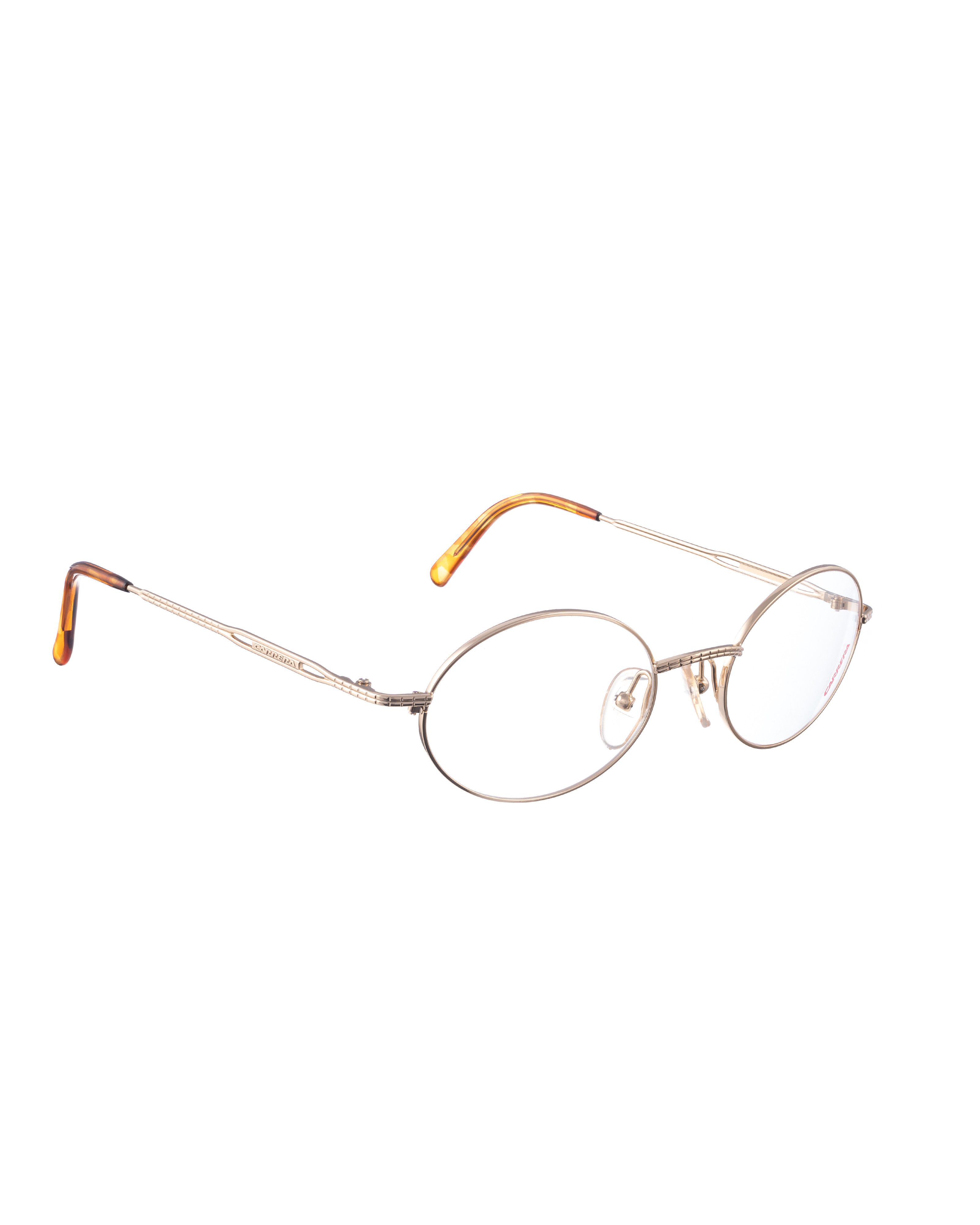 Carrera Carrera 00s Oversize Metallic Gold Oval Glasses Size ONE SIZE - 2 Thumbnail