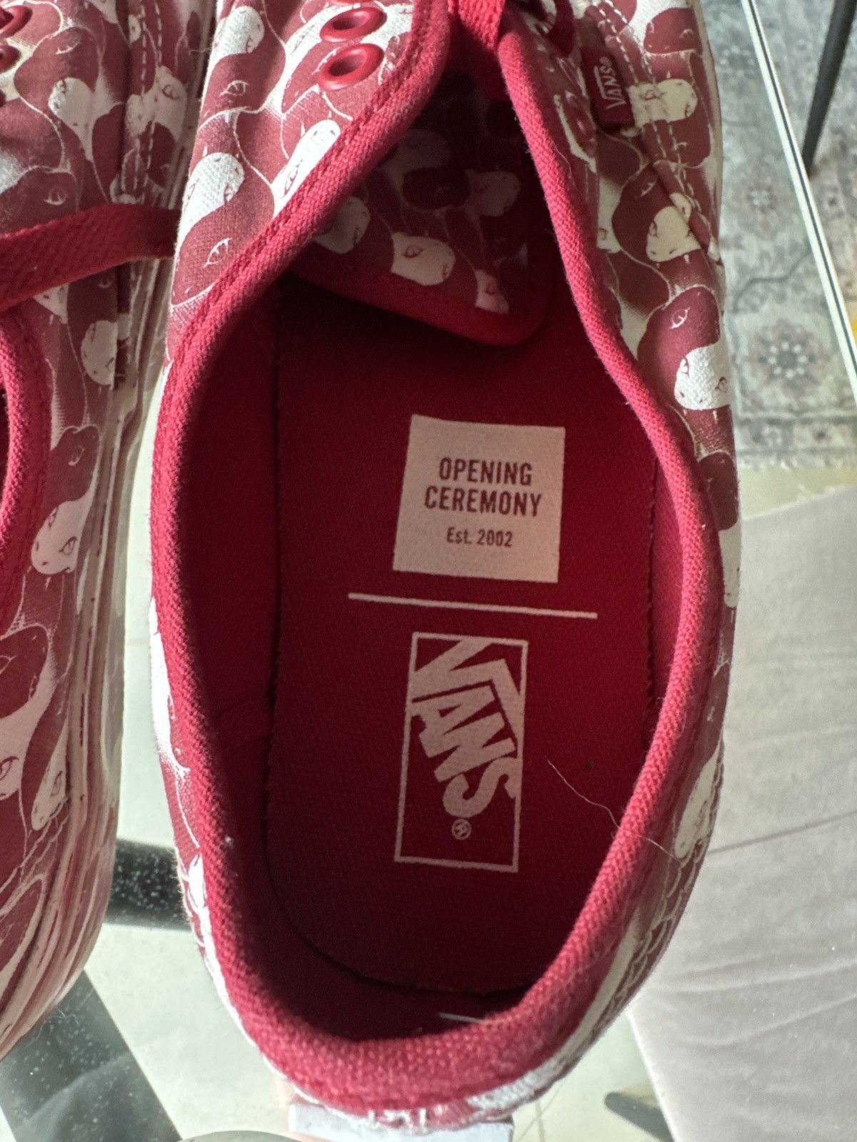 Opening Ceremony Vans x Opening Ceremony Authentic 'Snake Checker' Size US 8 / EU 41 - 3 Thumbnail