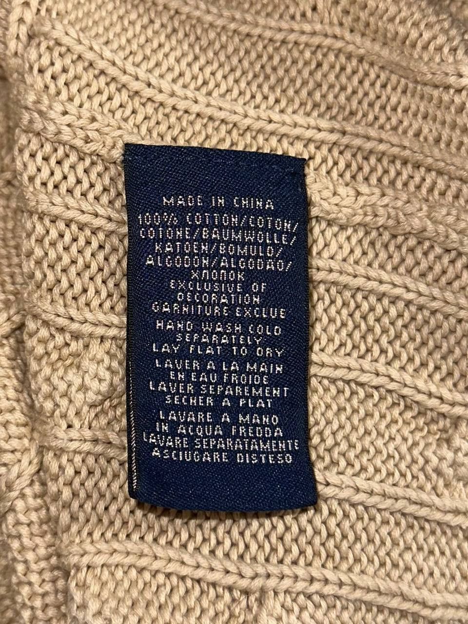 Polo Ralph Lauren Ralph Lauren Sport Polo Sweater Cable-Knit Pullover Preppy Size L / US 10 / IT 46 - 5 Thumbnail
