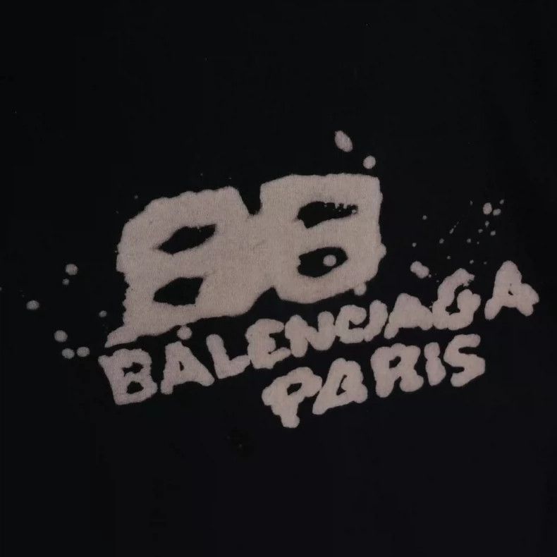 Balenciaga Balenciaga Double B Graffiti Short Sleeve Size/S Size US S / EU 44-46 / 1 - 3 Thumbnail