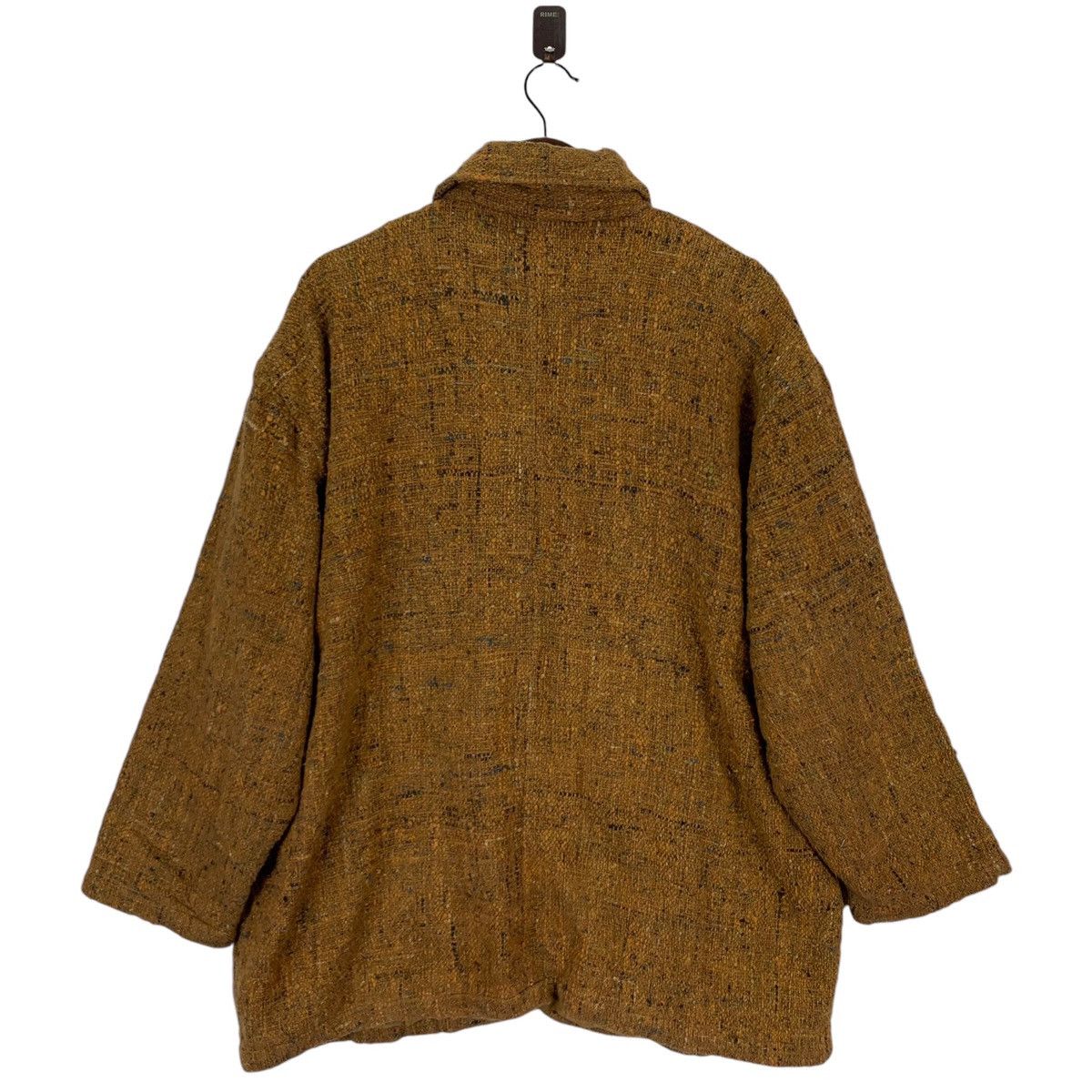 Issey Miyake × Vintage Vintage Trucha Vagabunda By Granpie Coconut Button Jacket Size US L / EU 52-54 / 3 - 6 Thumbnail