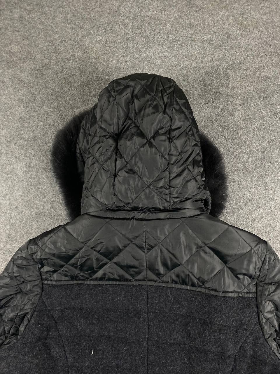 Japanese Brand renault bis japanese brand wool quilted jacket fox fur trim Size US L / EU 52-54 / 3 - 9 Thumbnail