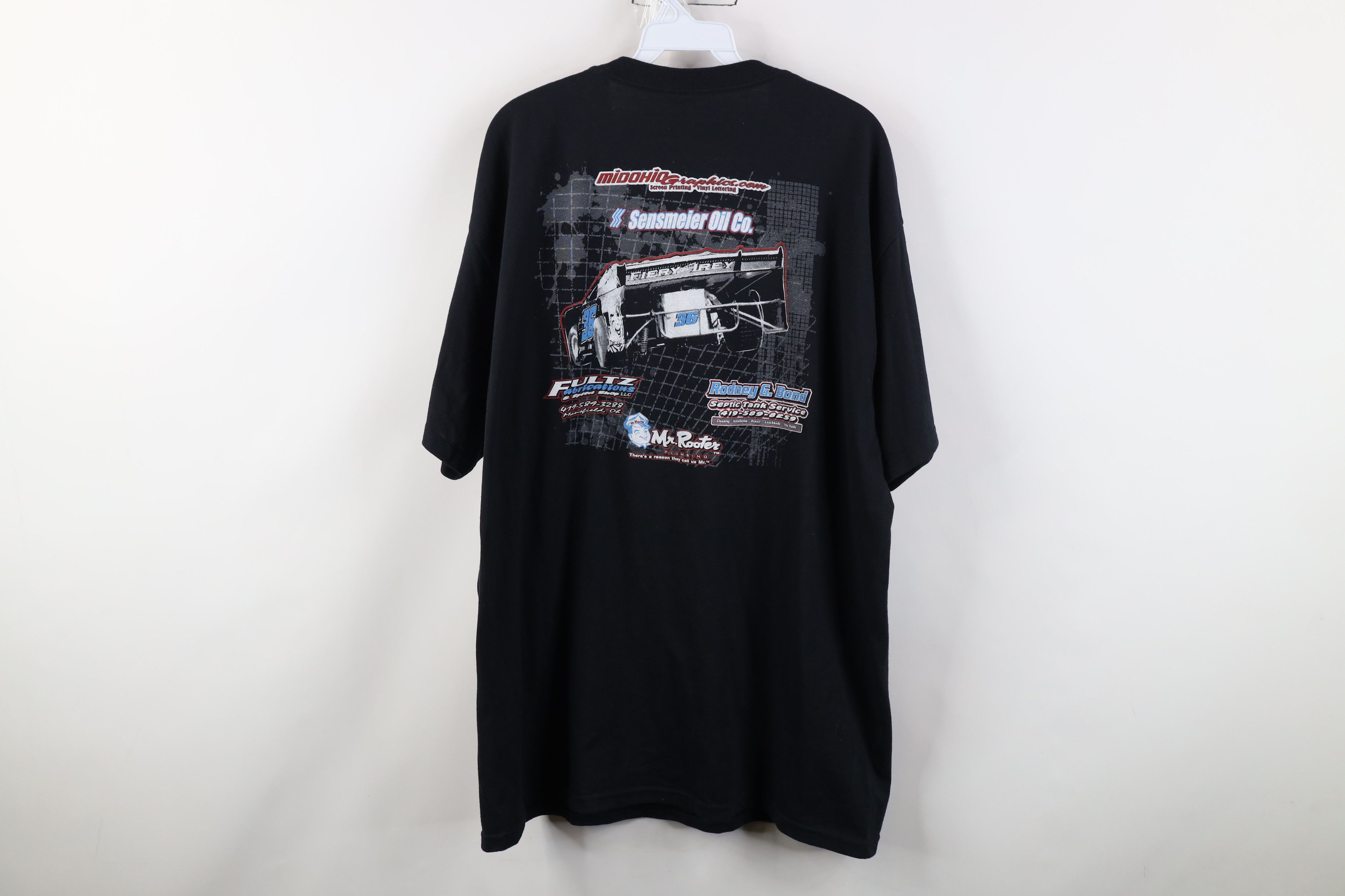 Vintage Vintage Y2K Matt Irey Car Racing Short Sleeve T-Shirt Black Size US XL / EU 56 / 4 - 10 Thumbnail