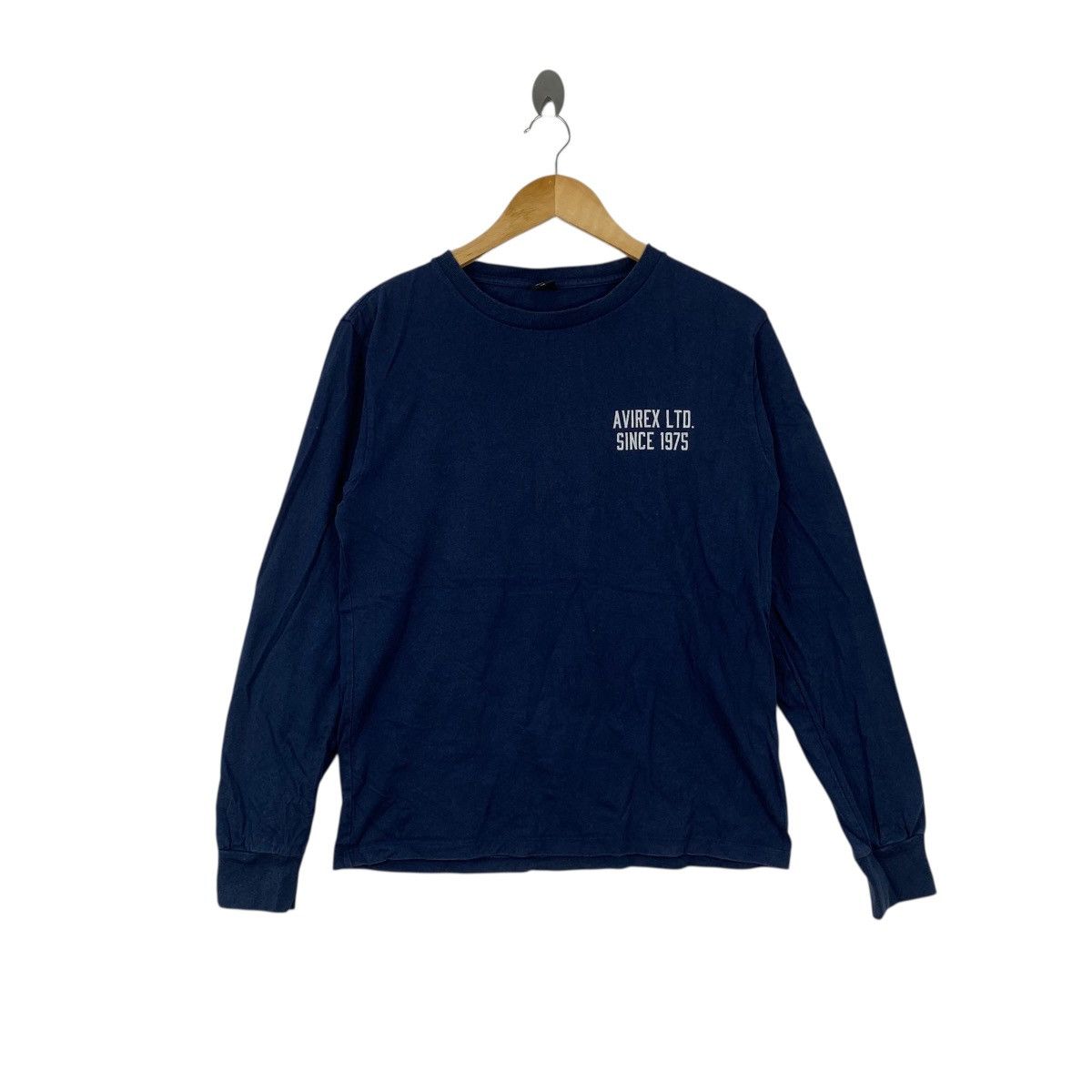 Avirex AVIREX US NAVY Time On The Pond Crest Tee Shirt Top Military Size US M / EU 48-50 / 2 - 2 Thumbnail