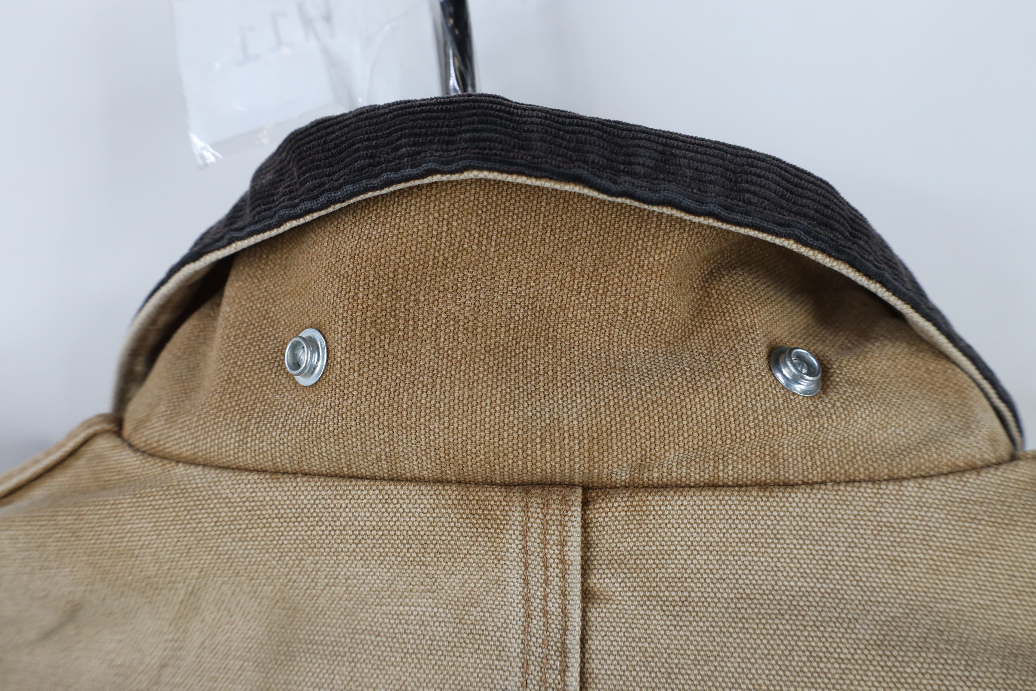 Carhartt × Vintage Vintage Carhartt Spell Out Quilted Canvas Chore Barn Jacket Size US S / EU 44-46 / 1 - 12 Thumbnail