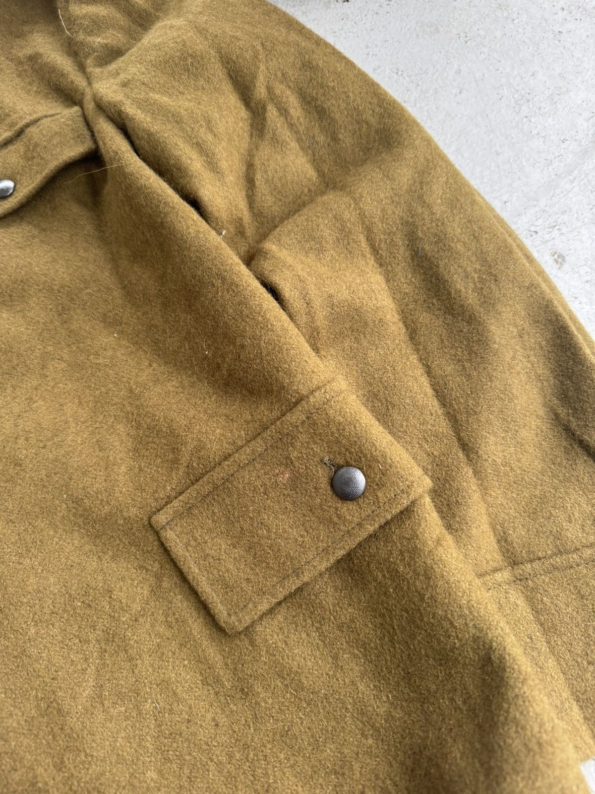 Carhartt 1990 Romanian Army Wool Military Coat Size US M / EU 48-50 / 2 - 8 Thumbnail