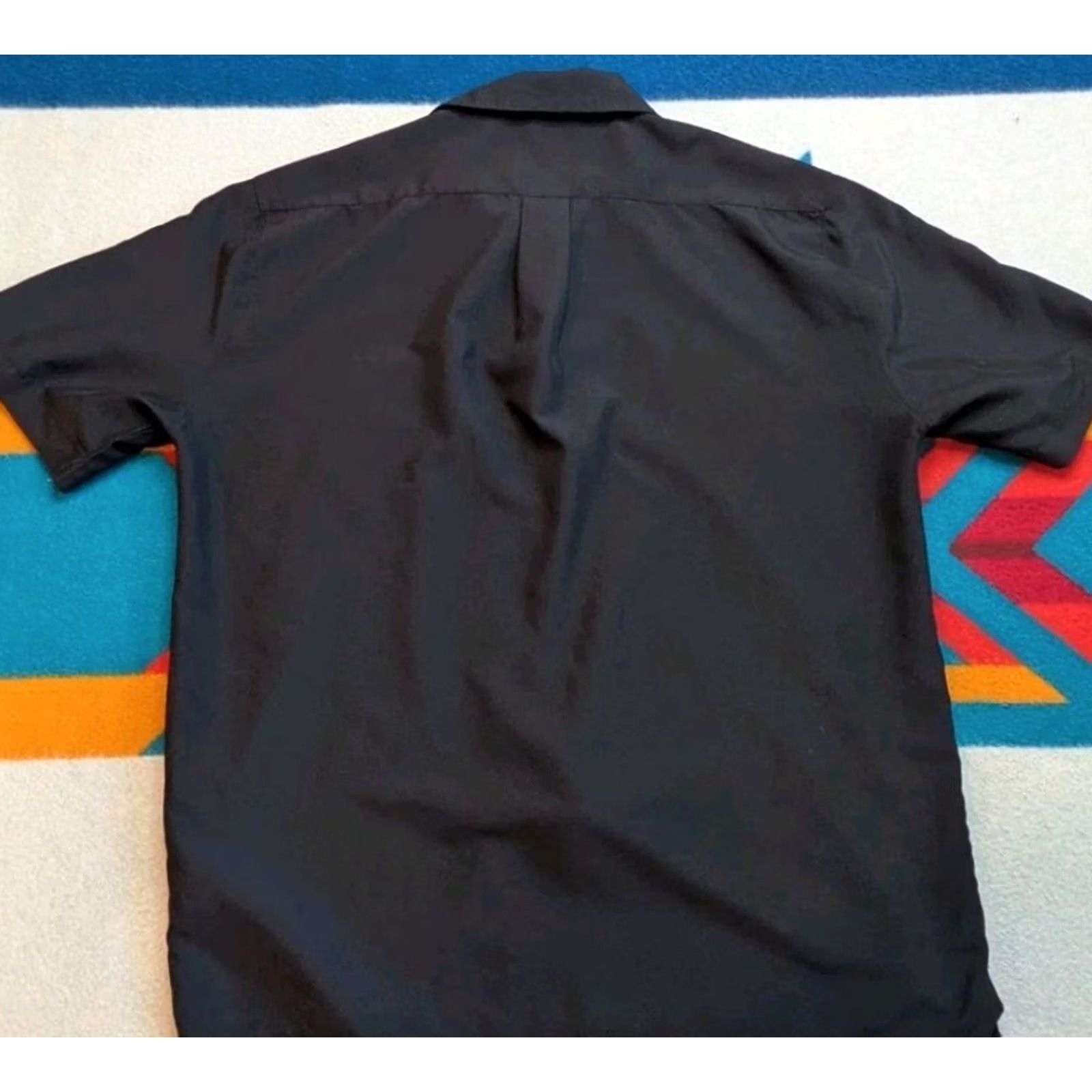 Oakley VINTAGE Oakley Software Button Up Shirt Black Small USA 90s Size US 29 - 8 Thumbnail