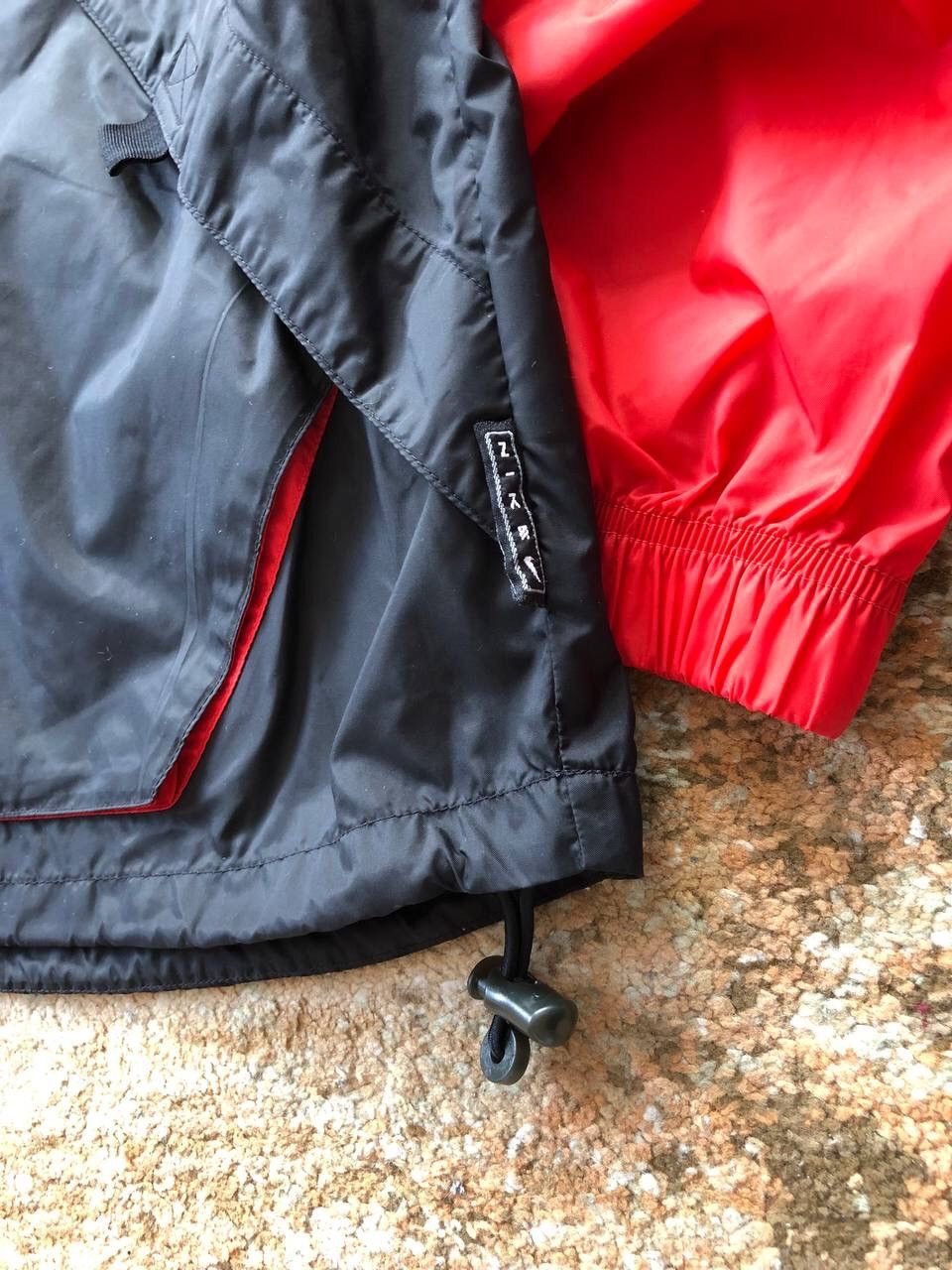 Nike × Vintage 90’s NIKE RETRO HOODED ANORAK TRACK JACKET Y2K BIG LOGO RARE Size US L / EU 52-54 / 3 - 6 Thumbnail