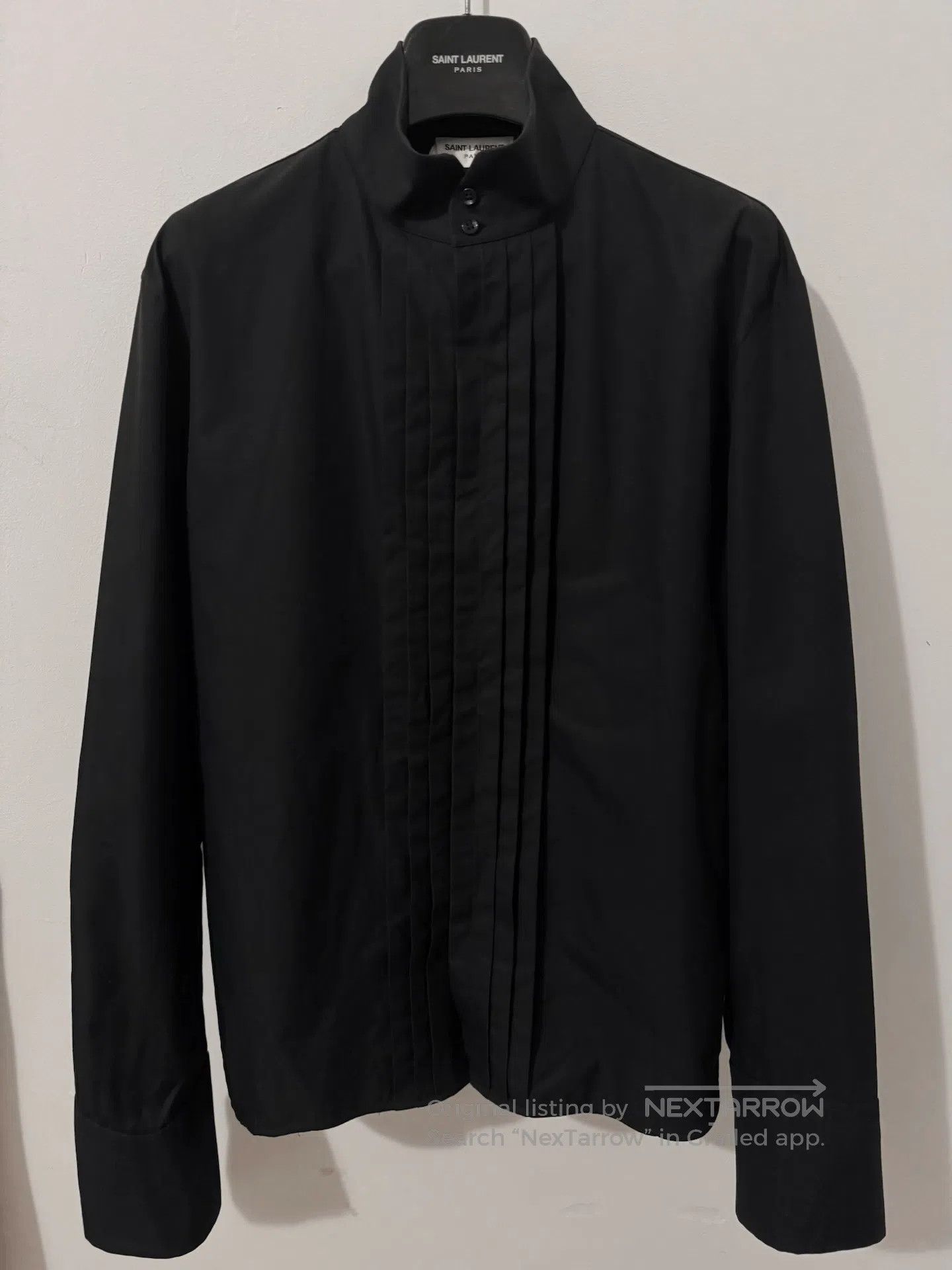Saint Laurent Paris Saint Laurent Black Warrior Shirt. Size US XS / EU 42 / 0 - 1 Thumbnail