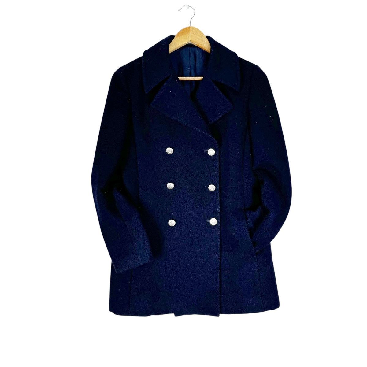 Yohji Yamamoto ☀️INED JAPAN DOUBLE BREASTED SHAWL COLLAR JACKET Size M / US 6-8 / IT 42-44 - 1 Thumbnail