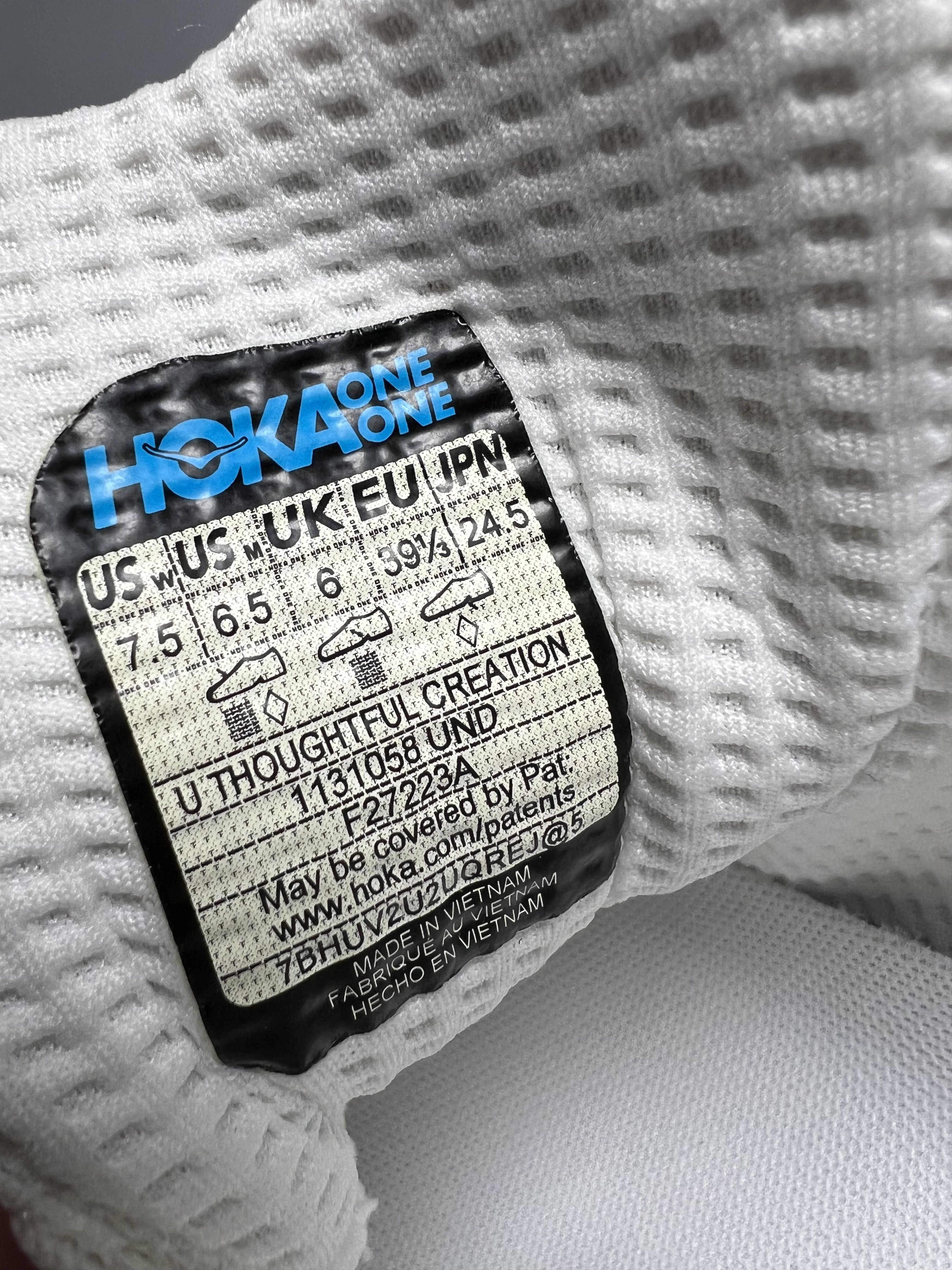 Hoka Hoka One One U Thoughtful Creation White Sneakers Size US 7.5 / IT 37.5 - 16 Thumbnail