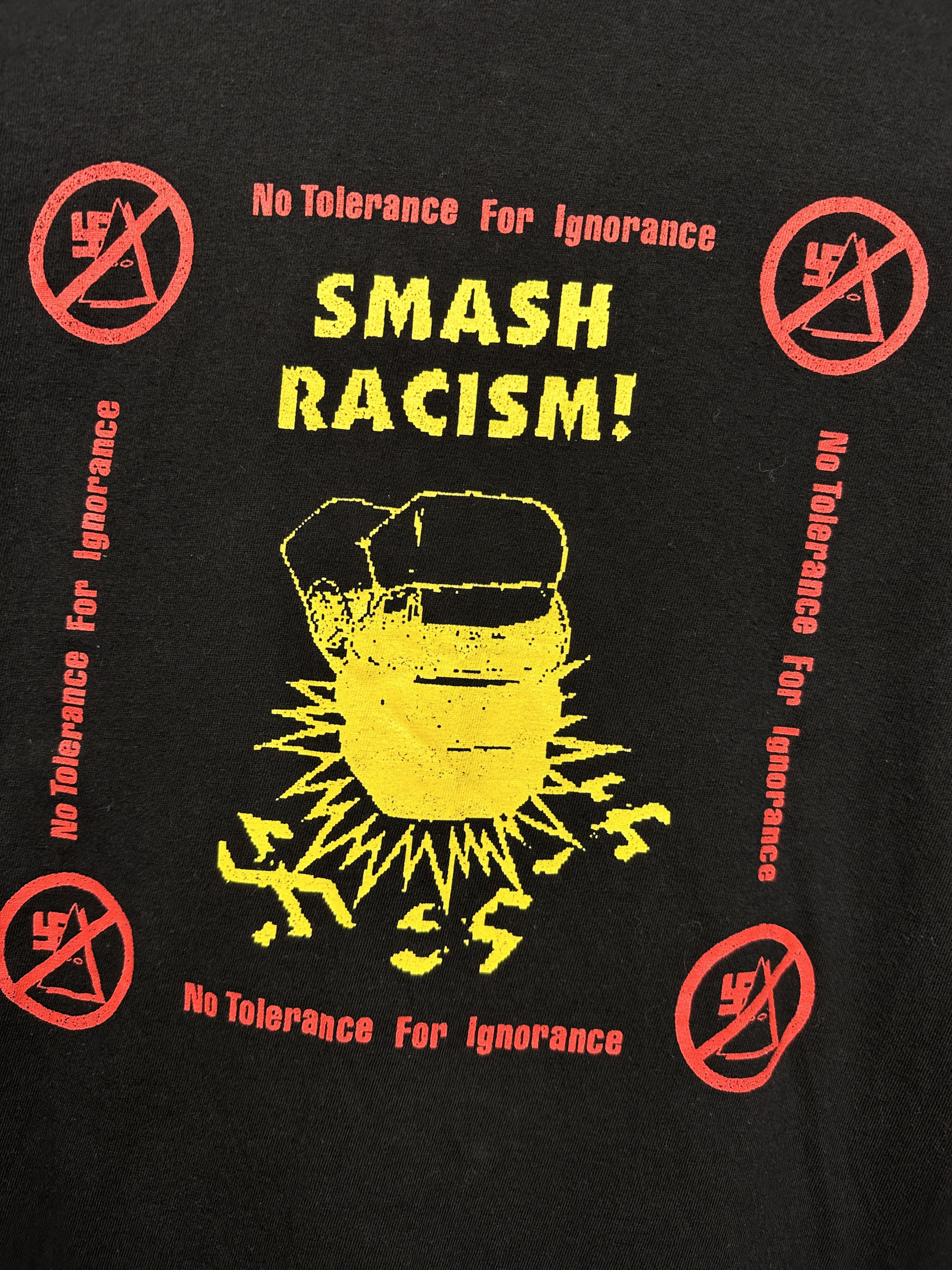 Obey × Vintage OBEY SMASH RACISM No Tolerance For IGNORANCE Punk Anarchy Size US S / EU 44-46 / 1 - 3 Thumbnail