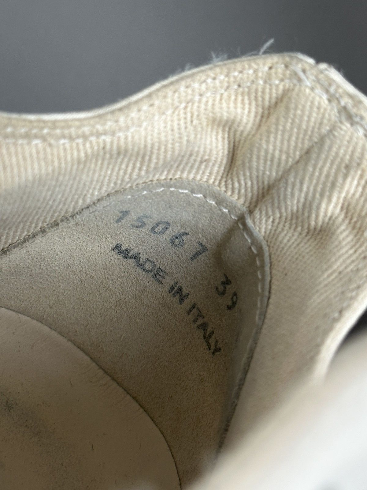 Rick Owens Rick Owens - Drkshdw Ramones Low Logo Patch - White Size US 7.5 / EU 40-41 - 16 Thumbnail