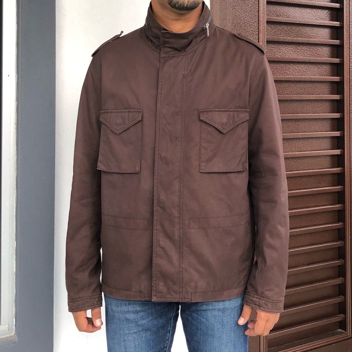 Zara Zara Man Field Military Brown Jacket Size US L / EU 52-54 / 3 - 2 Thumbnail