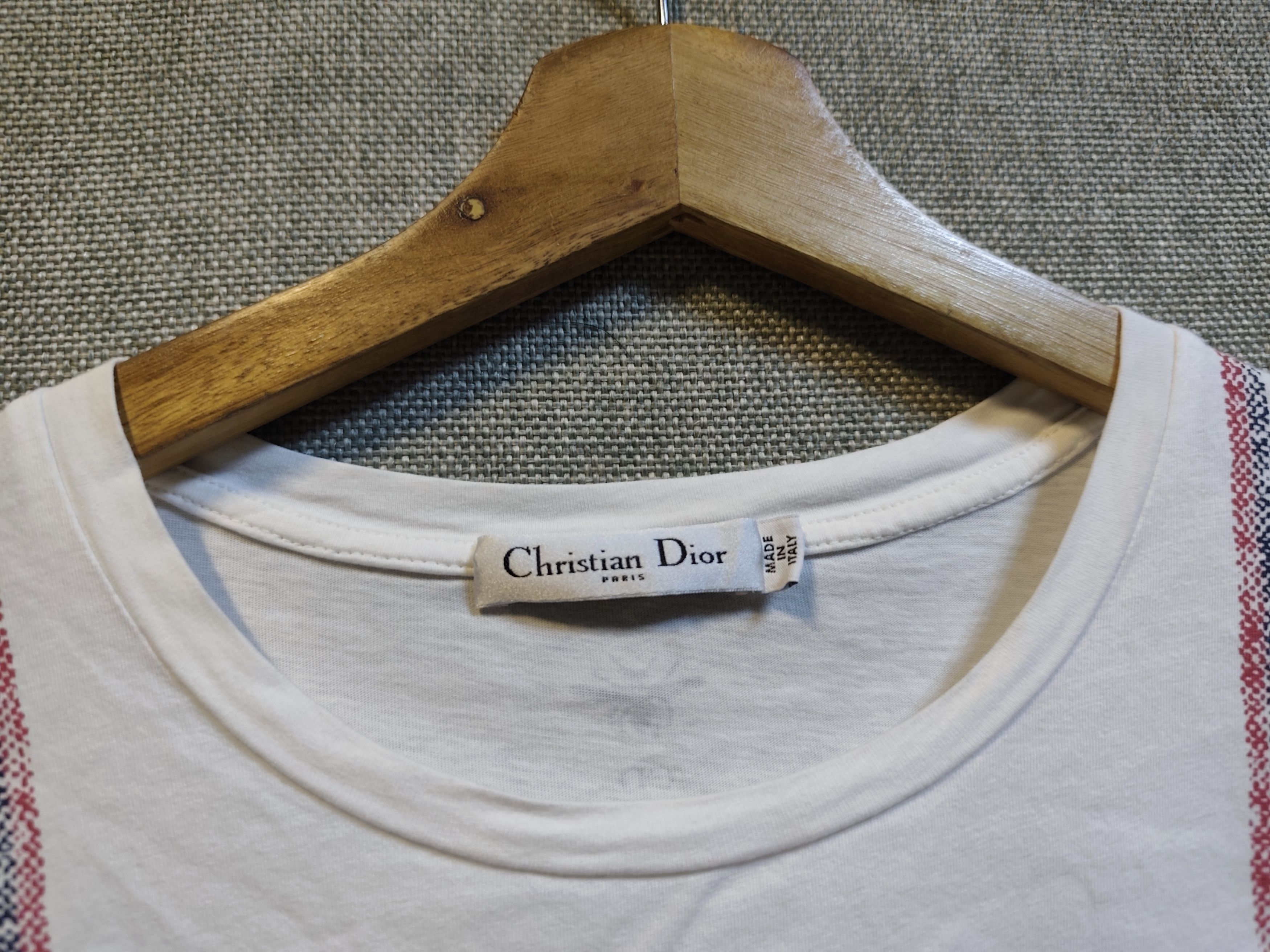 Christian Dior Monsieur Christian Dior Cruise 2018 "L'Union Fait La Force" Tee Size S / US 4 / IT 40 - 6 Thumbnail