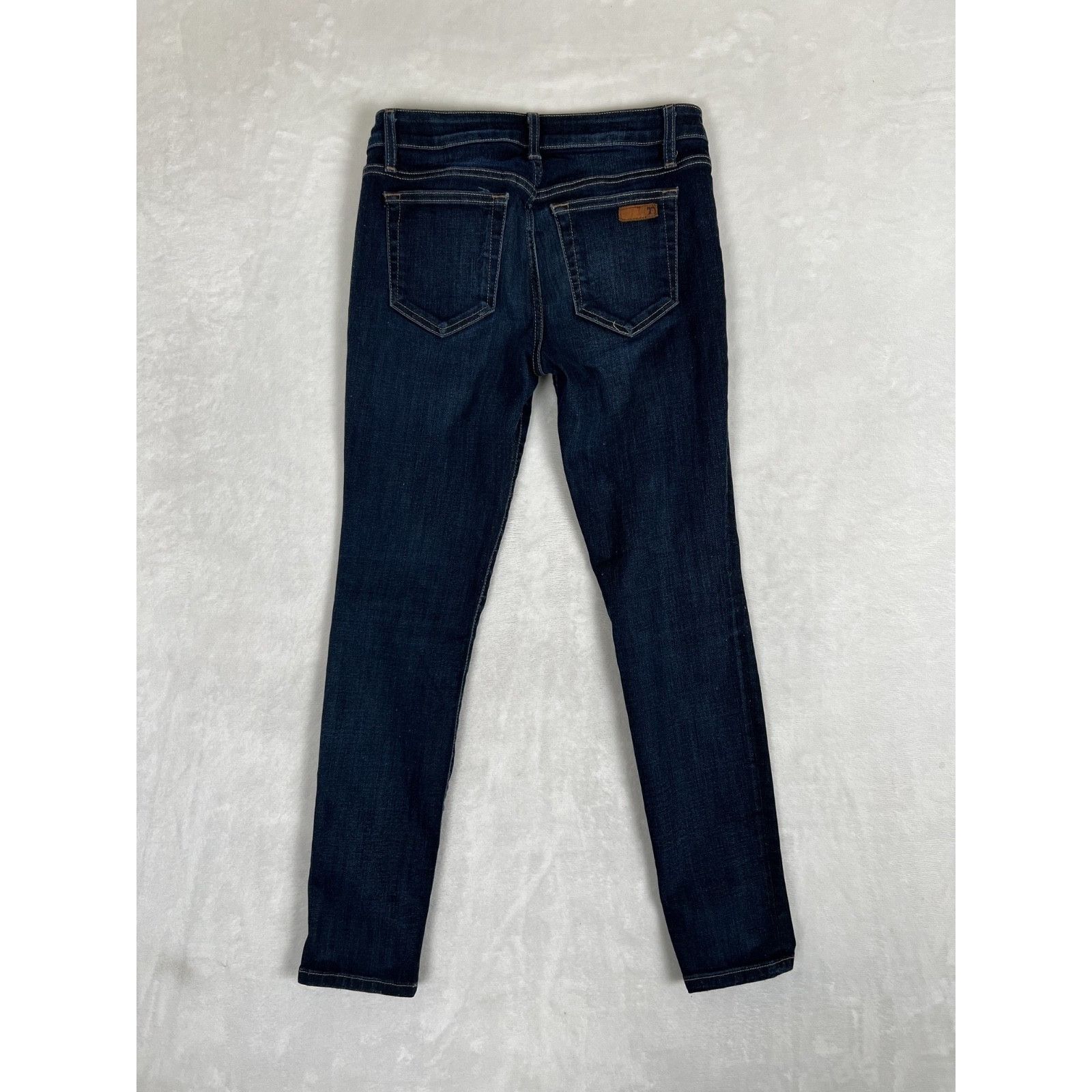 Joe's Joe’s 27x27 Skinny Ankle Jeans Dark Blue Midrise Stretch Size 27" / US 4 / IT 40 - 4 Thumbnail