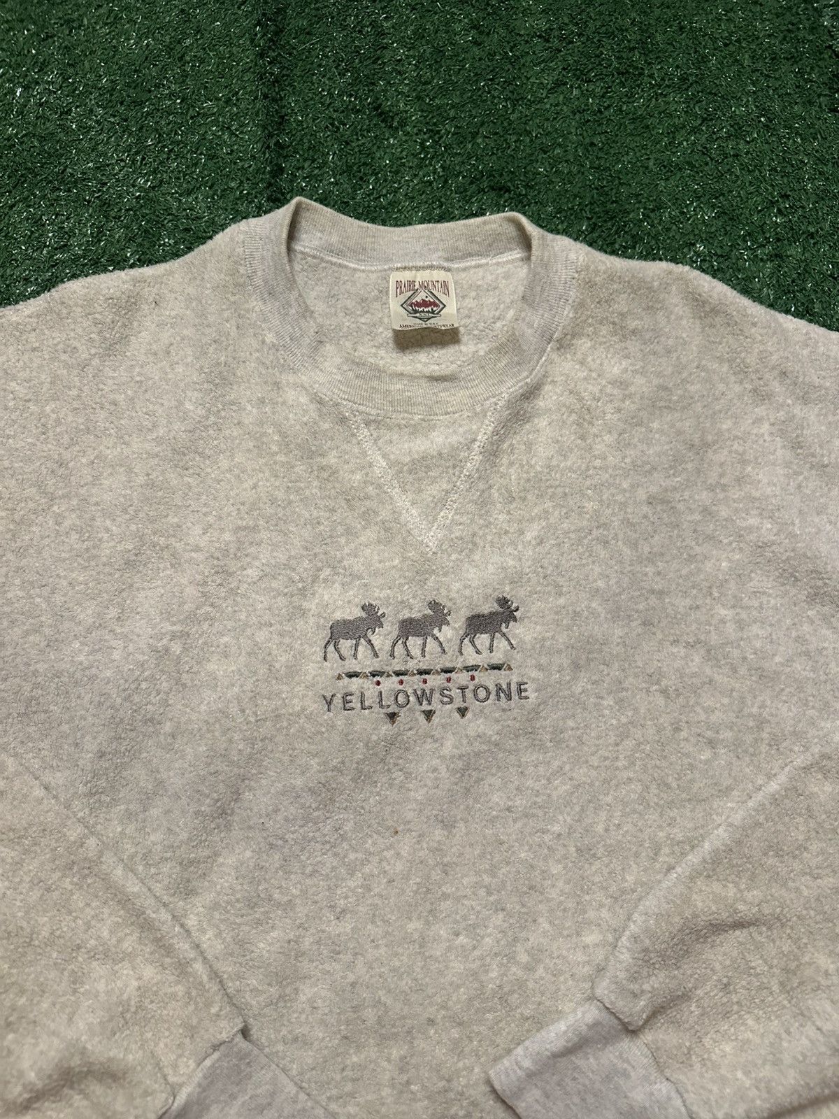 Other Vintage 90s YellowStone National Park Fleece Sweatshirt Size US XXL / EU 58 / 5 - 2 Thumbnail