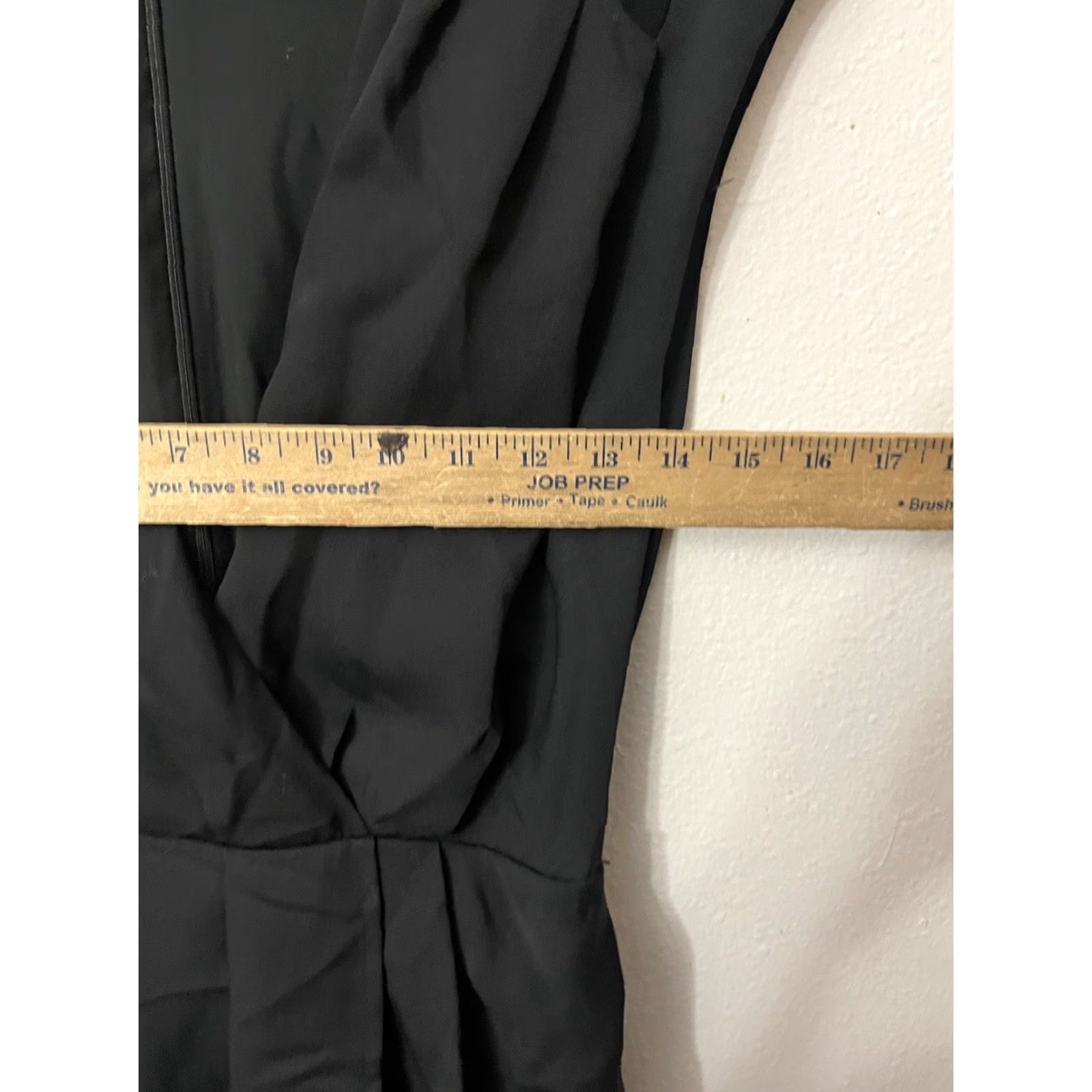 Express VINTAGE Express Women's Dress Solid Short Sleeve Knee Length Black Small Women Size 28" / US 6 / IT 42 - 5 Thumbnail