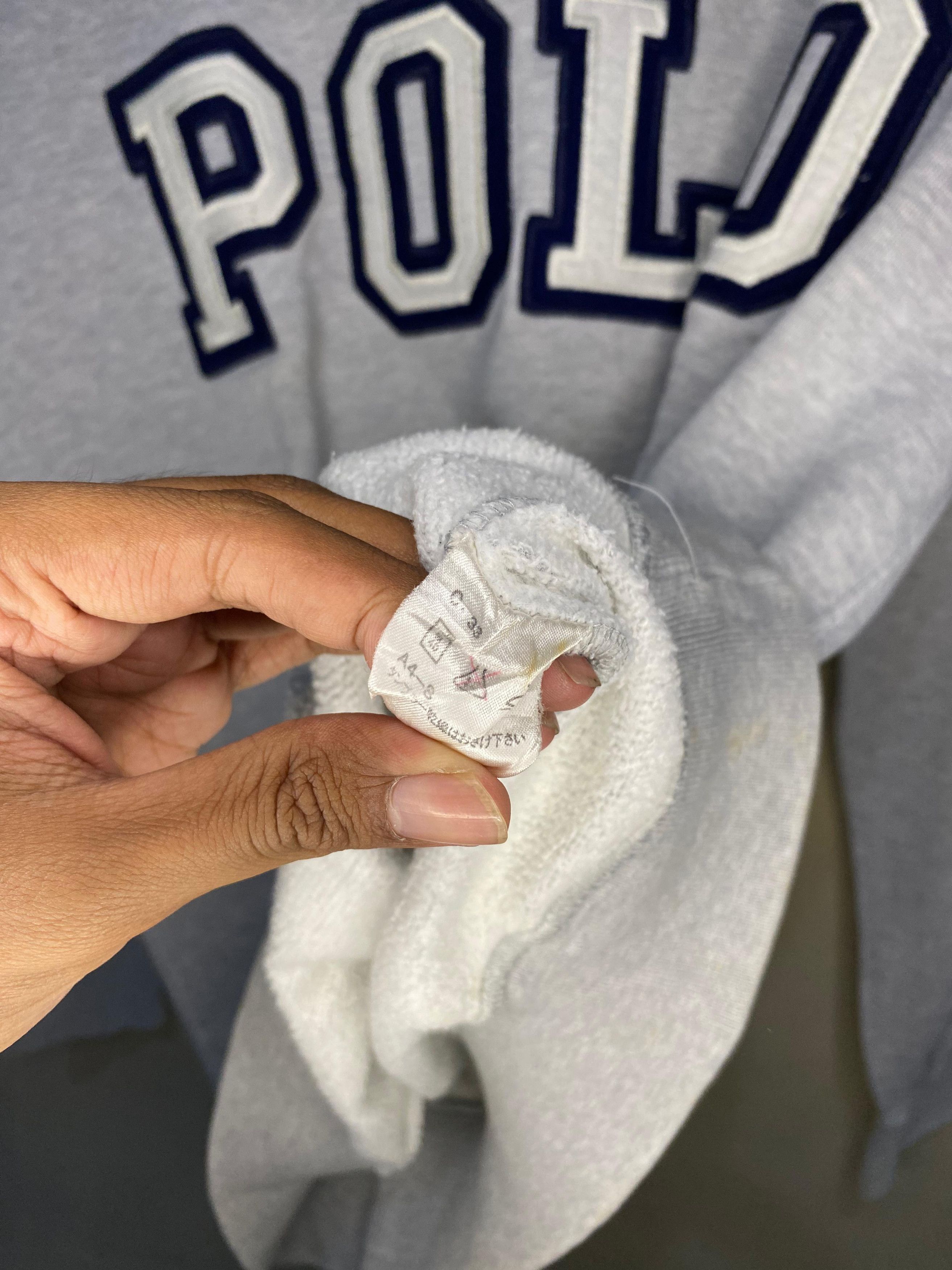 Polo Ralph Lauren Sweatshirt Crewneck Polo with "POLO" Size US L / EU 52-54 / 3 - 4 Thumbnail