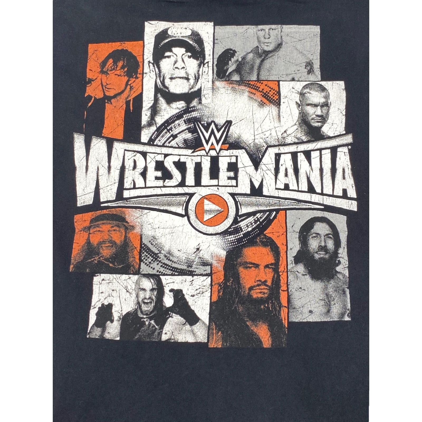 Vintage WWE Wrestlemania T-Shirt Large Mens Black Cotton Graphic 503 Sports Wrestling Shirt Short Sleeve Crew Neck Logo Print Men Size US L / EU 52-54 / 3 - 2 Thumbnail