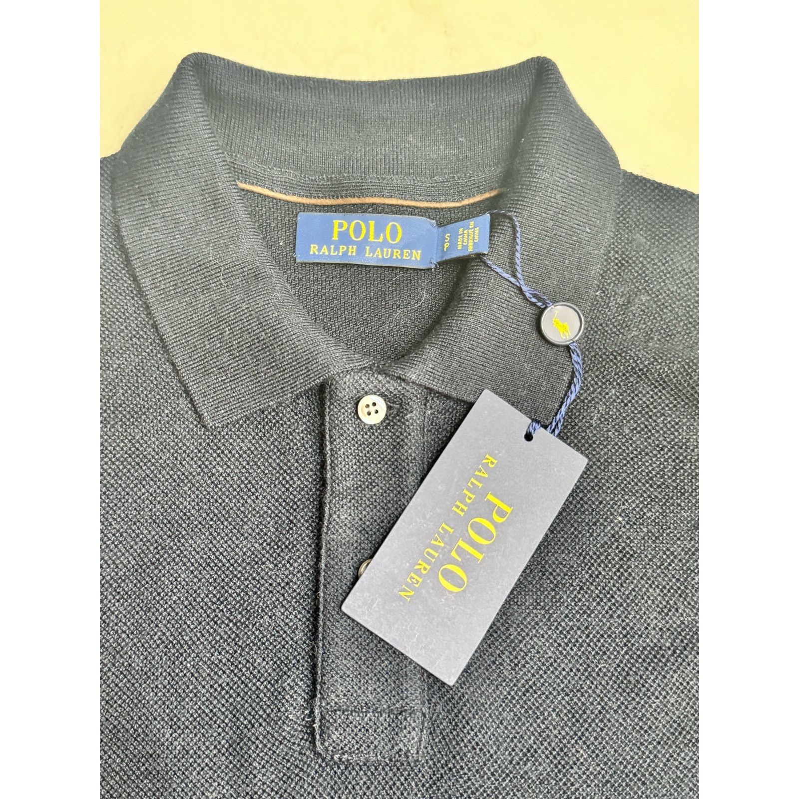 Ralph Lauren Polo Ralph Lauren Wool Three Button Polo Sweater Sz S Size US S / EU 44-46 / 1 - 8 Thumbnail