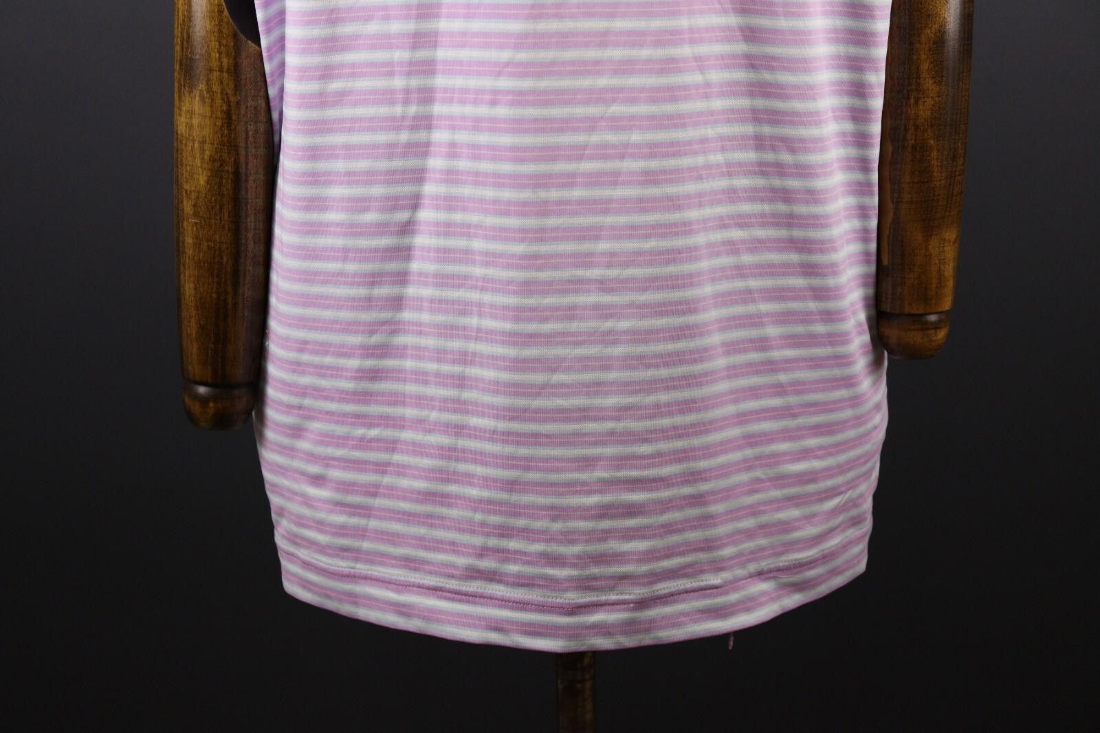 Footjoy Foot Joy Purple Stripe Athletic Fit Polo Shirt Size L Size US L / EU 52-54 / 3 - 10 Thumbnail