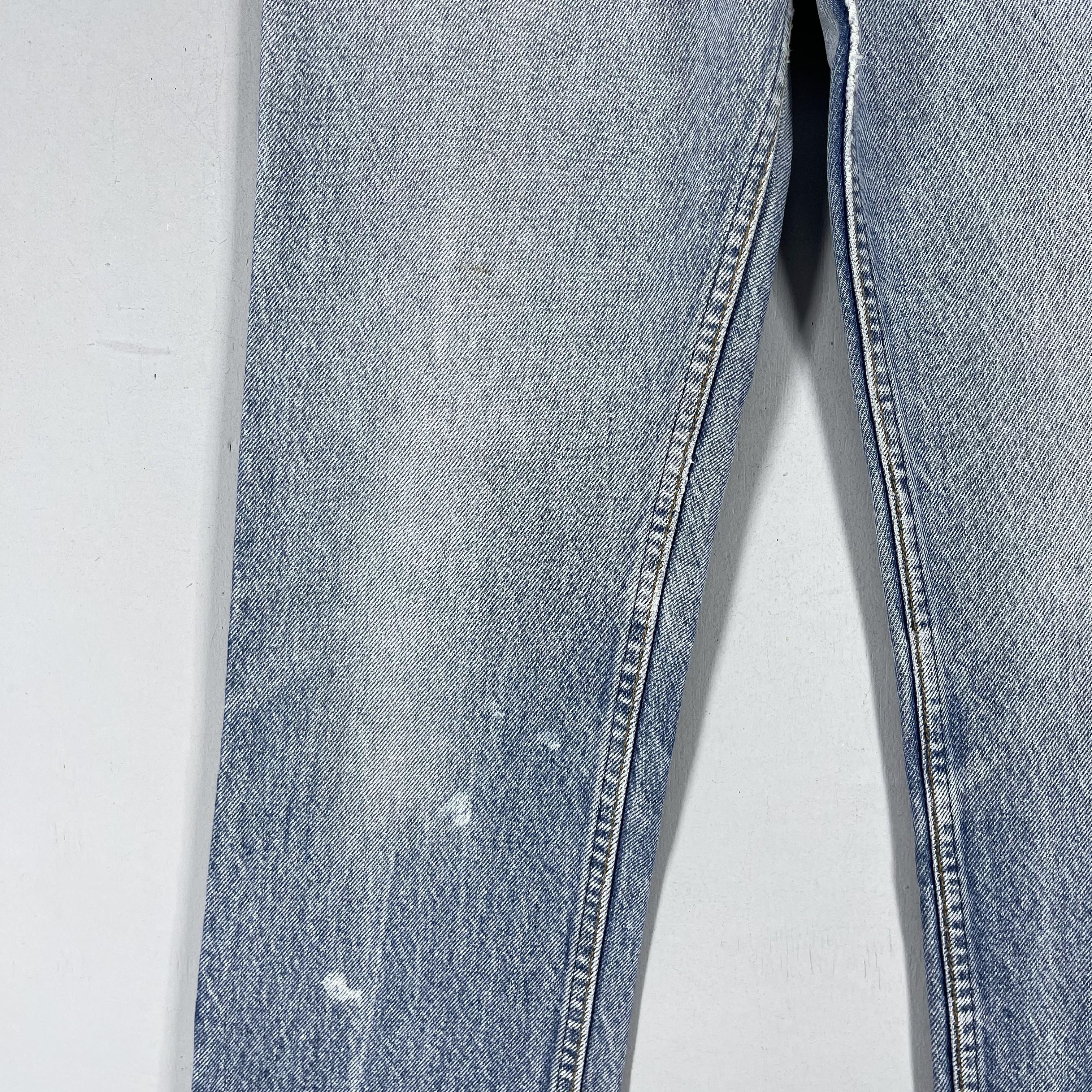 Levi's × Vintage W29 L31 Vintage Distressed Levis 505 Orange Tab Jeans Size US 29 - 4 Thumbnail