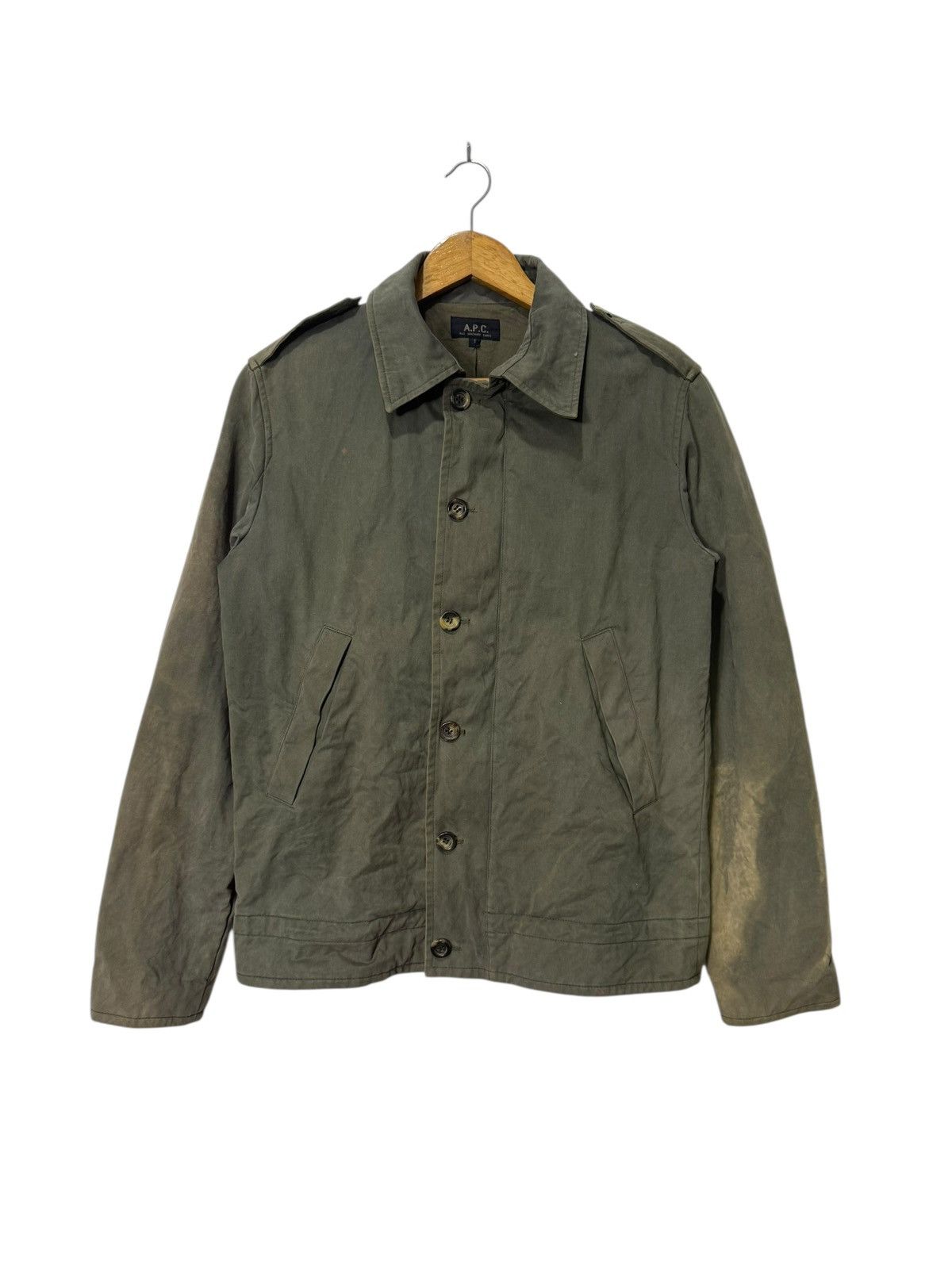 A.P.C. × Kanye West APC x Kanye Swiss Army Parka | Grailed