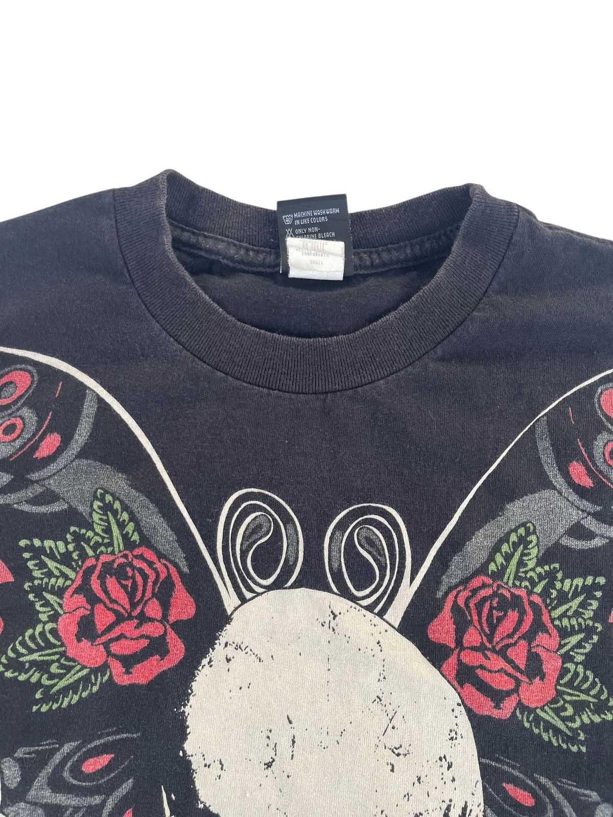 Vintage Vintage Skull Wing Silver Star Shirt Tee Size US S / EU 44-46 / 1 - 5 Thumbnail