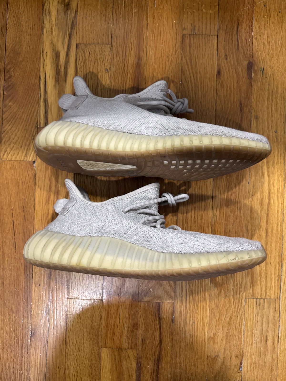 Adidas × Kanye West Yeezy 350 v2 Sesame Size US 12 / EU 45 - 1 Thumbnail