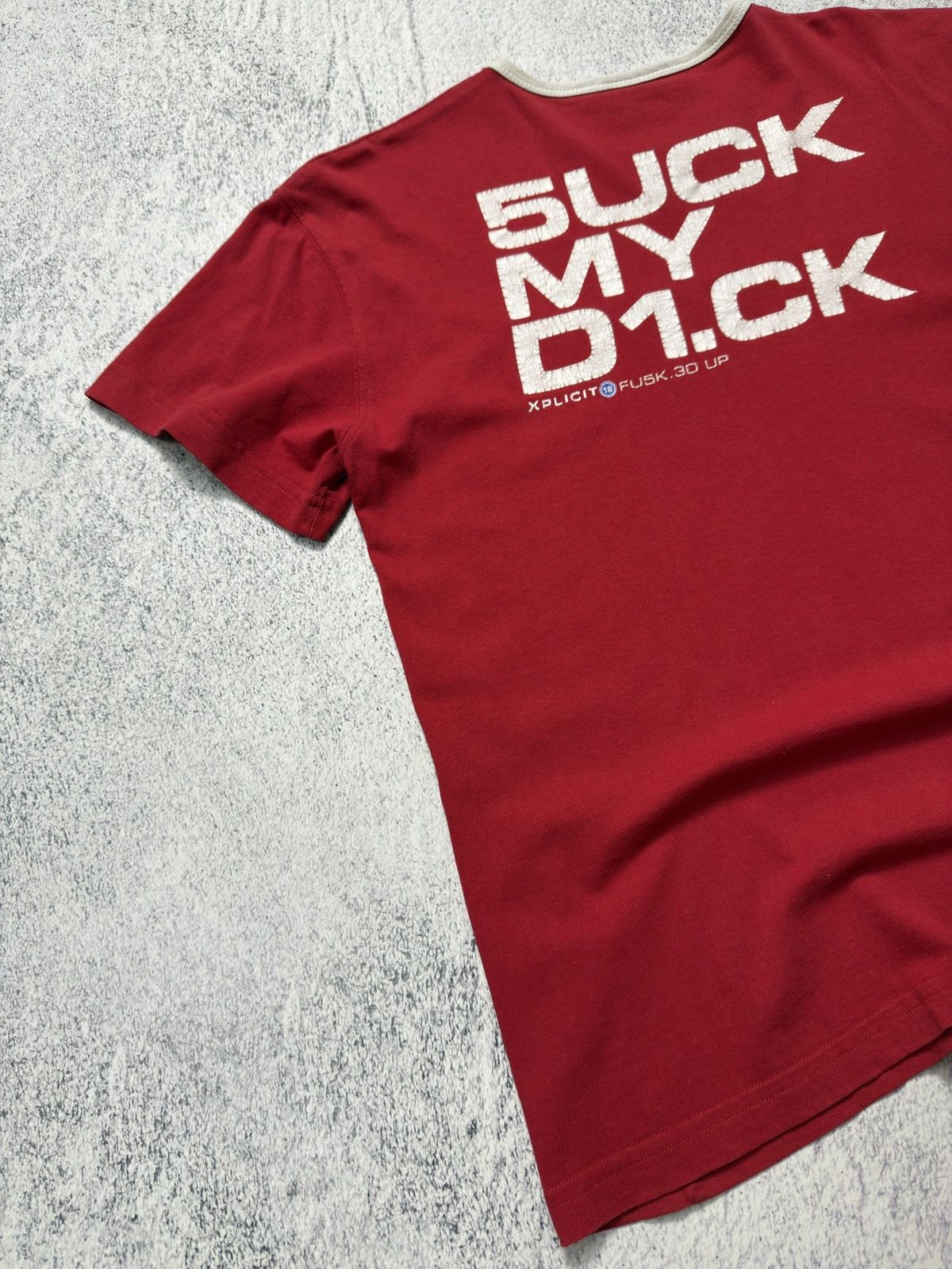 Vintage Vintage Y2K Fishbone ‘Suck My Dick’ Central Cee T-Shirt Size US L / EU 52-54 / 3 - 12 Thumbnail