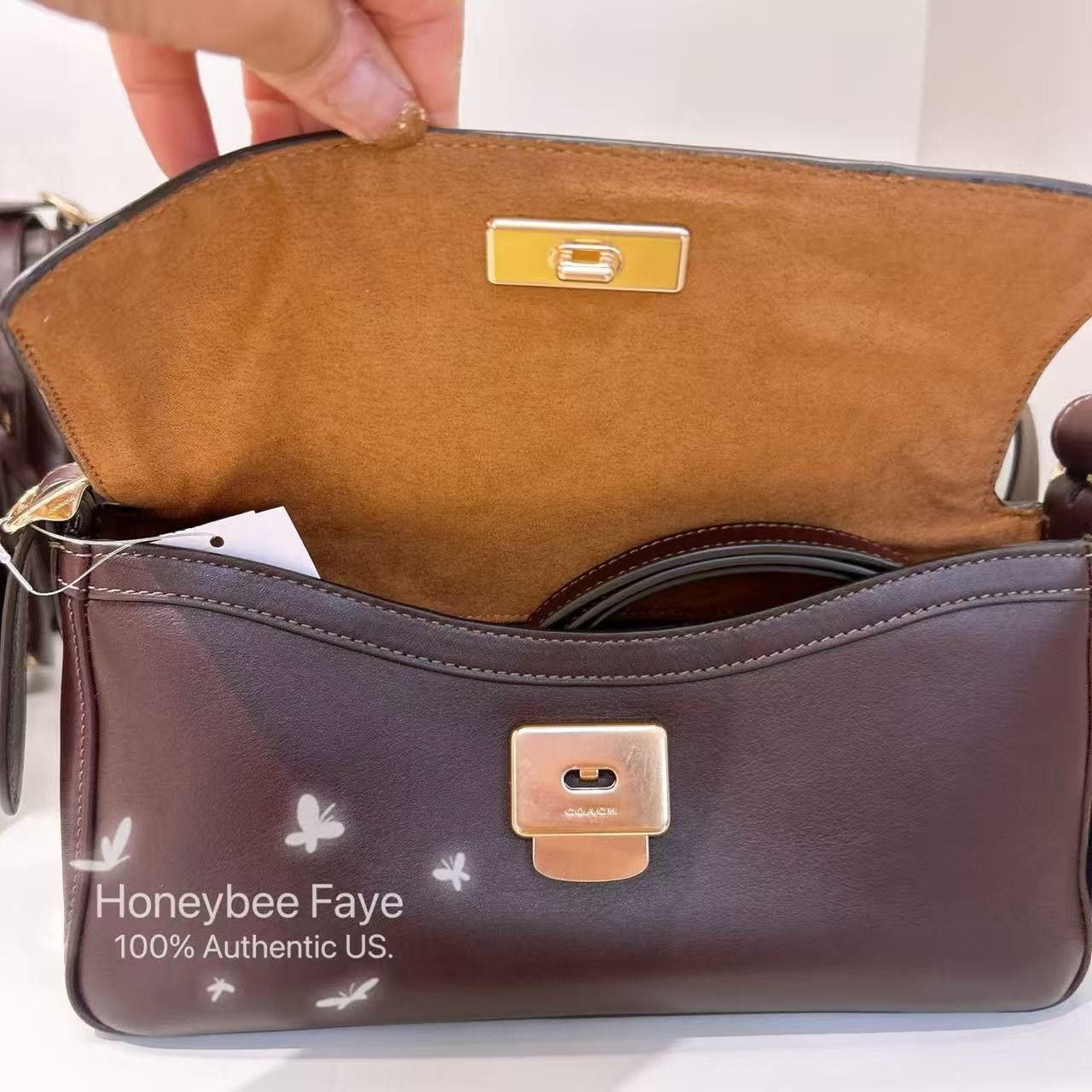 Coach Etta Small Flap Shoulder Bag CCV63 Size ONE SIZE - 4 Thumbnail