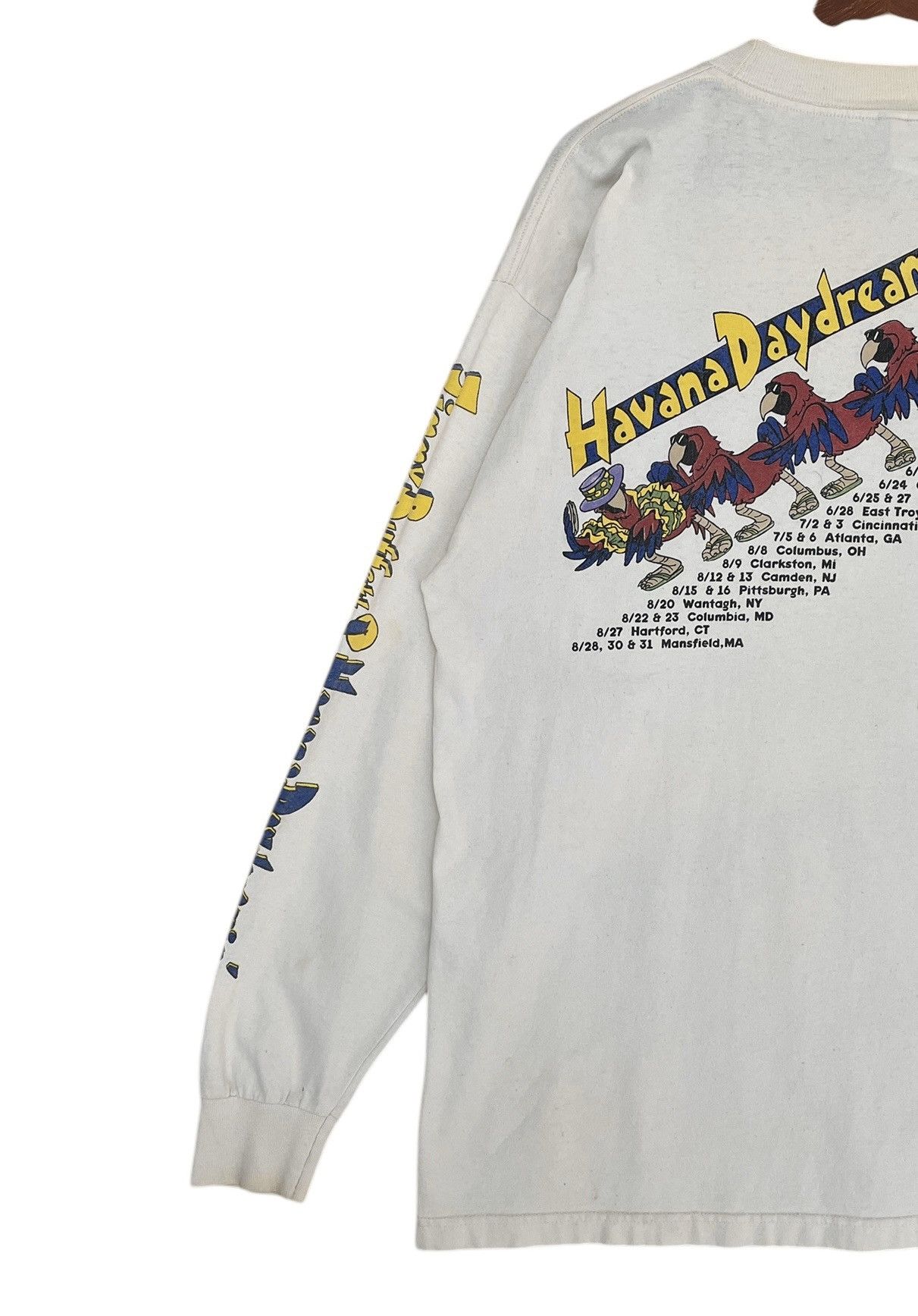 Band Tees × Vintage Vintage Band Singer Jimmy Buffet T-shirt 1970s Size US L / EU 52-54 / 3 - 5 Thumbnail