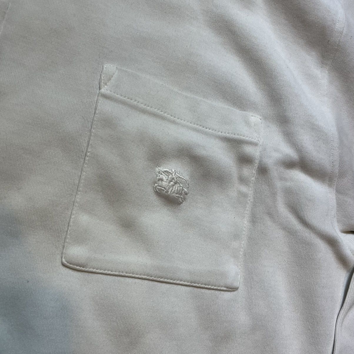 Burberry × Designer × Vintage Vintage Burberry Long Sleeve Polo t-shirt Size US M / EU 48-50 / 2 - 2 Thumbnail