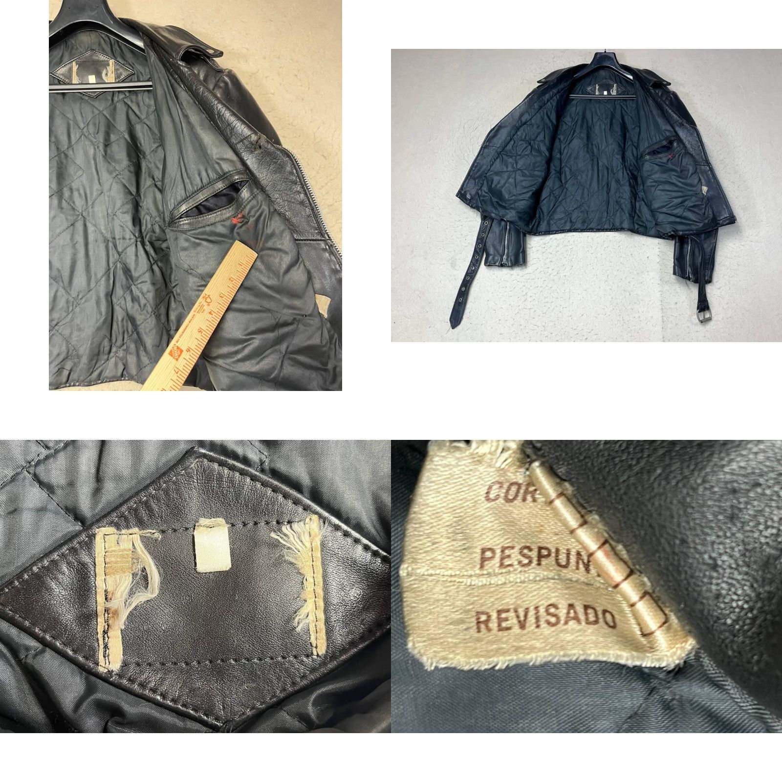 Vintage Vtg Terminator 2 Biker Jacket Heavy Full Zip Large L See measurements Mens Leather Size US L / EU 52-54 / 3 - 11 Thumbnail