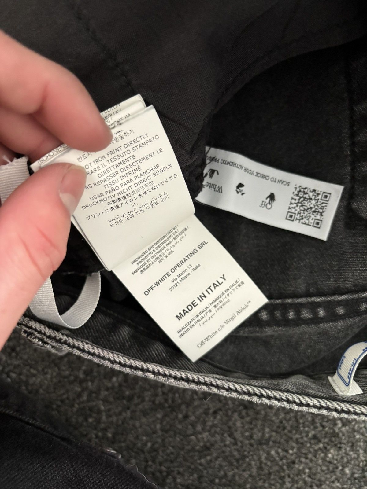 Off-White Off White X Pablo Tomek Straight Painted Jeans Size US 32 / EU 48 - 17 Thumbnail