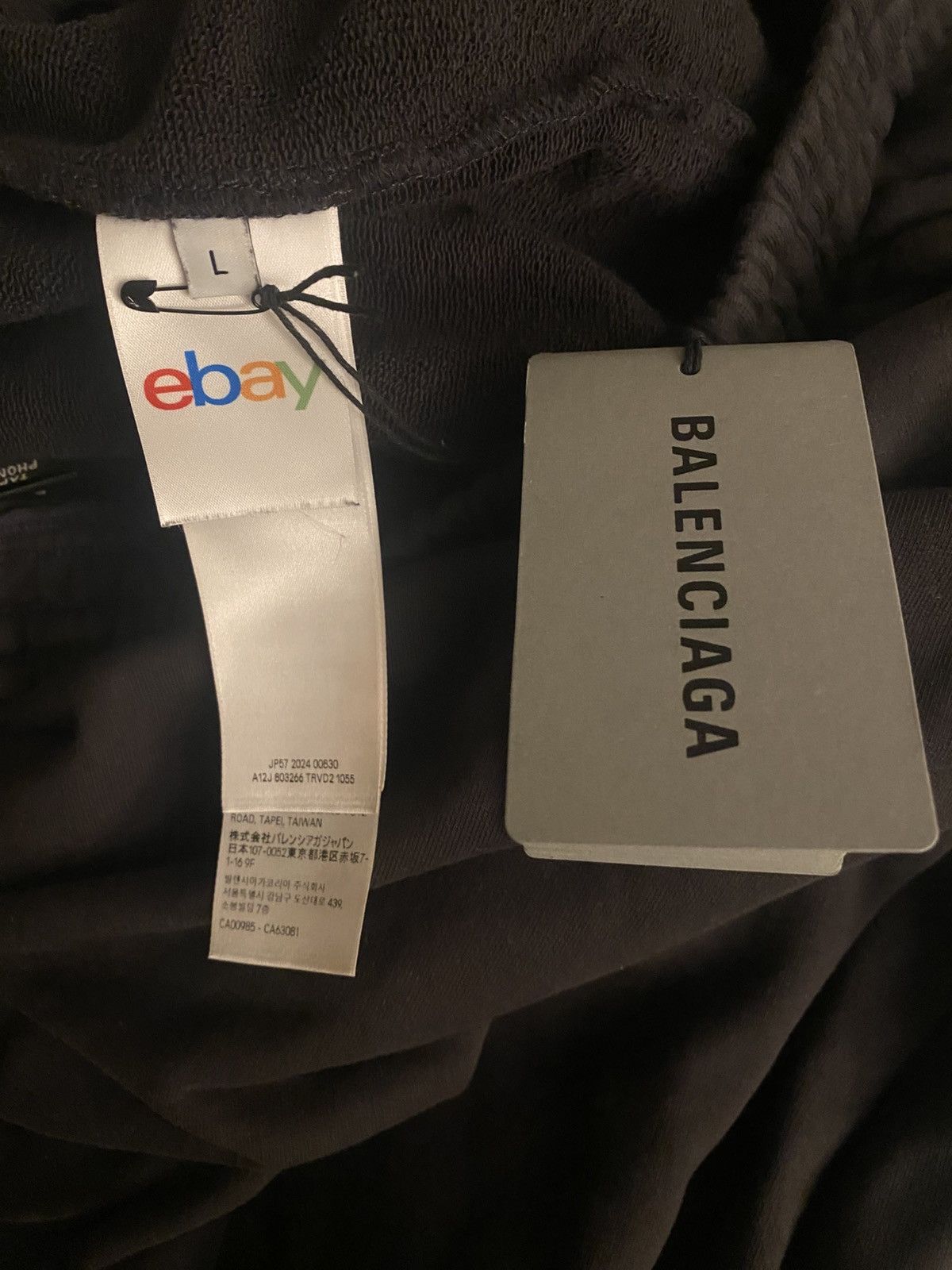 Balenciaga Balenciaga Ebay Sweatpants Size US 34 / EU 50 - 4 Thumbnail