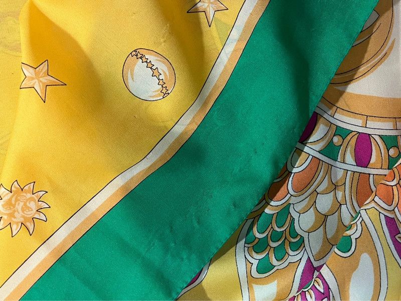 Designer × Versace Vintage Alfredo Versace foulard Size ONE SIZE - 6 Thumbnail