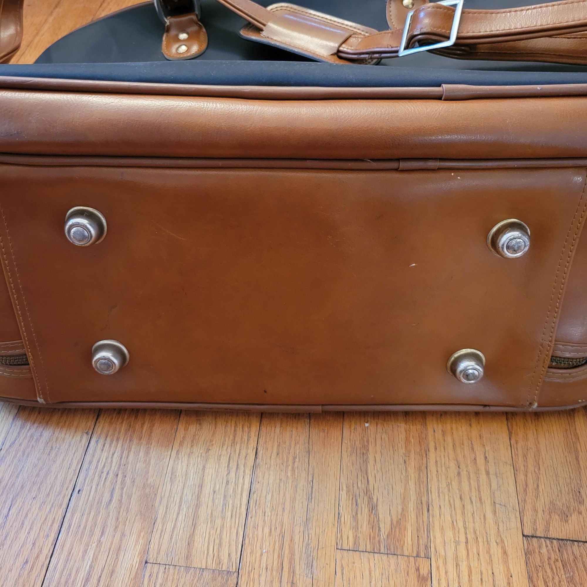 Other Verdi Leather Travel Duffle Bag Carry On Vacation Cruise Res Size ONE SIZE - 4 Thumbnail
