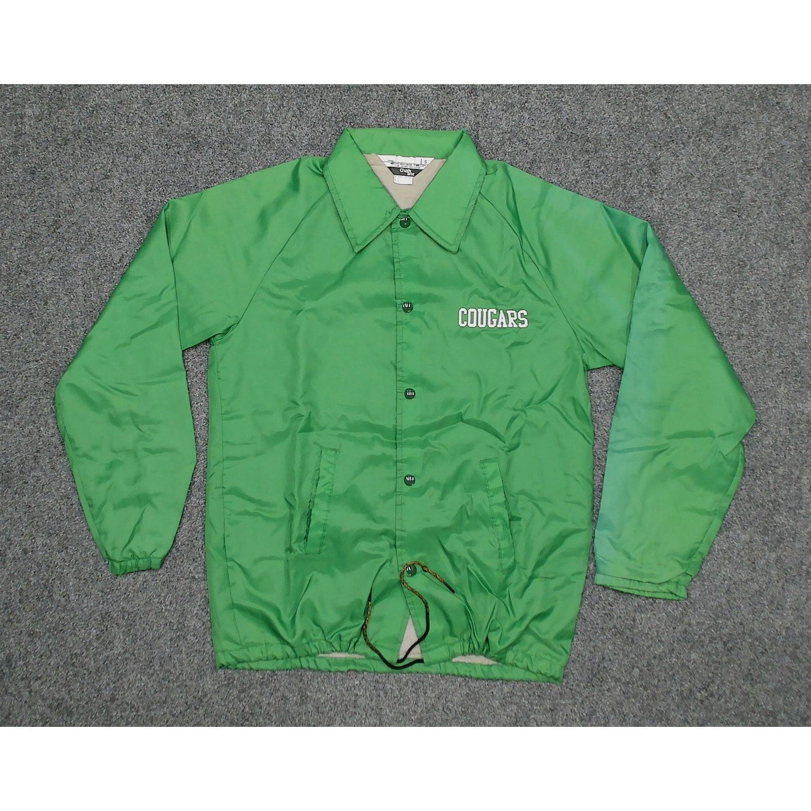 Chalk Line Chalk Line 1980s Sun Faded Oversized Coach Jacket Green Size US S / EU 44-46 / 1 - 3 Thumbnail