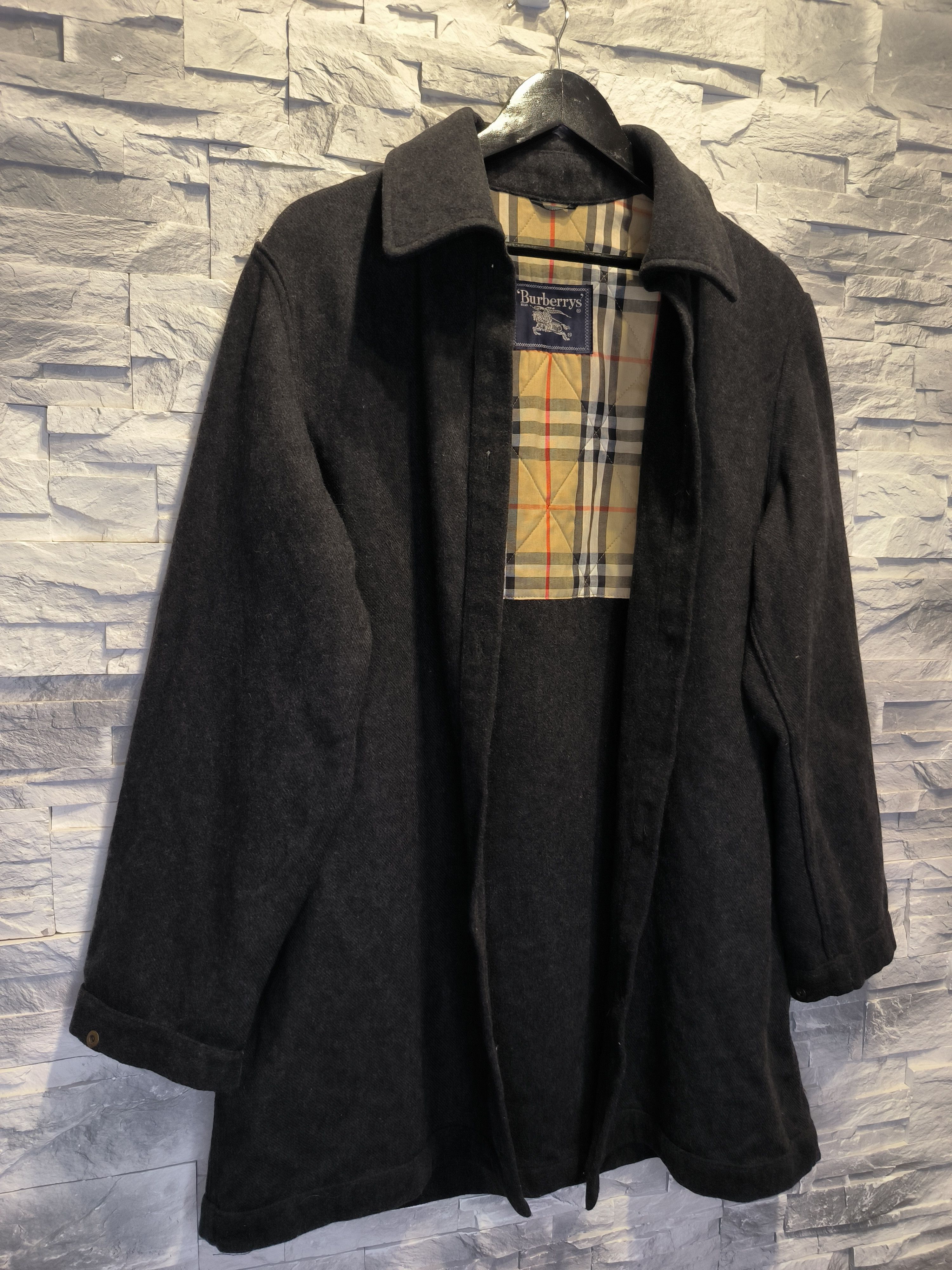 Burberry Burberrys Vintage Coat Lining Wool Nova Check Pattern 90s Size US M / EU 48-50 / 2 - 3 Thumbnail