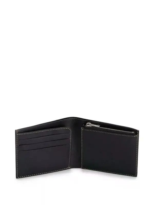 Jil Sander o1loc1c0426 Size:OS/Leather Wallet in Black Size ONE SIZE - 2 Thumbnail