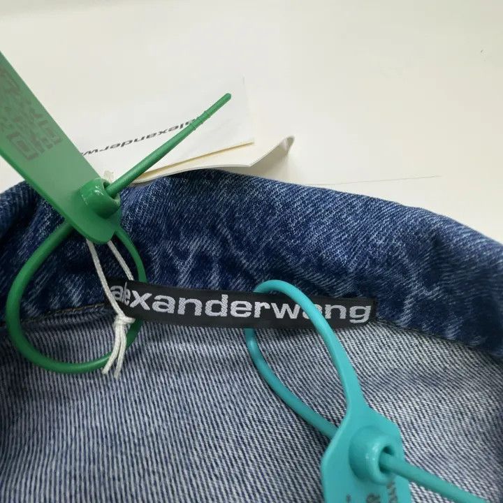 Alexander Wang Alexander Wang Denim Long Sleeve Jacket for Women - Size XS / US 0-2 / IT 36-38 - 2 Thumbnail