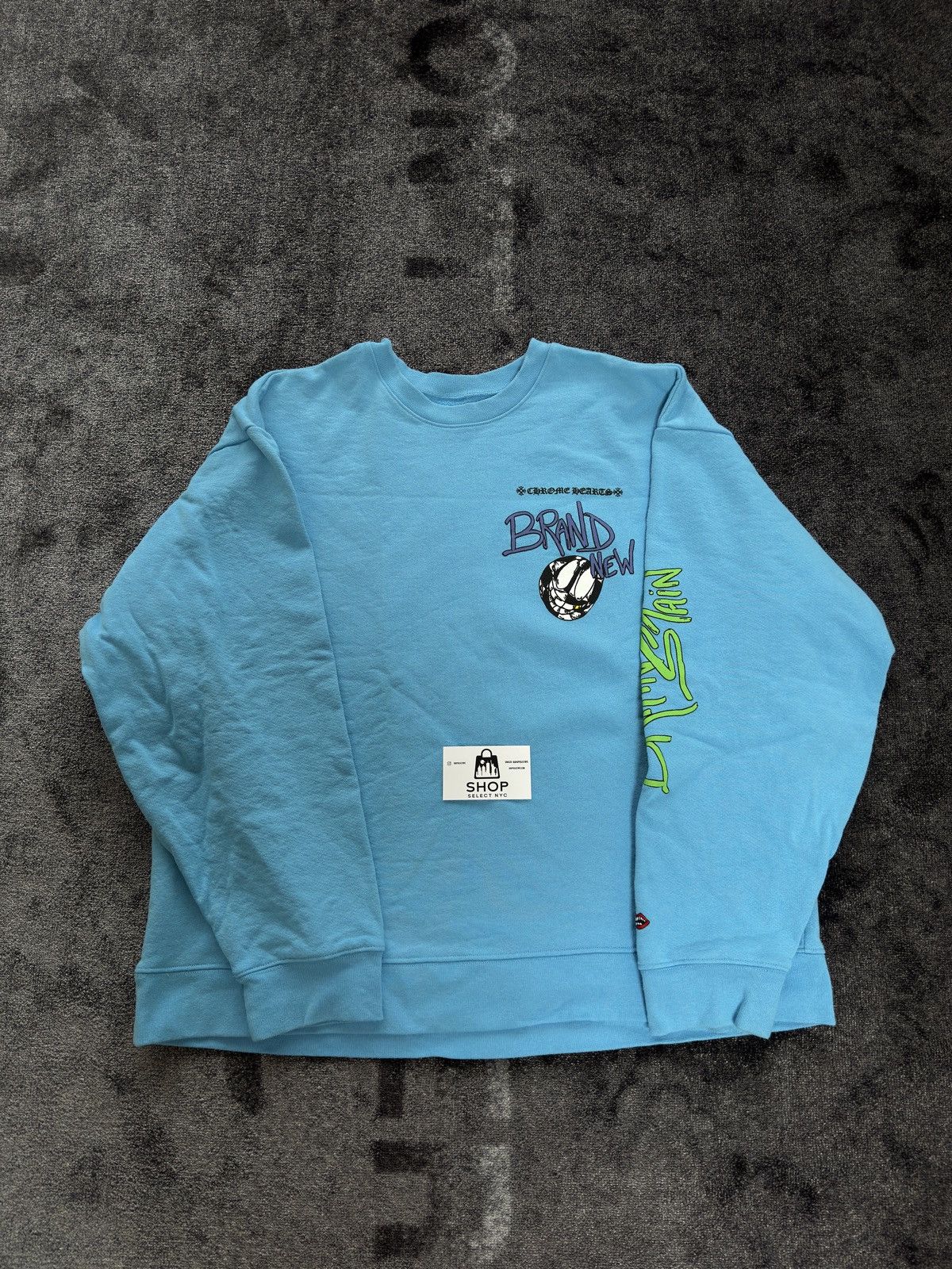 Chrome Hearts BRAND NEW CHROME HEARTS MATTY BOY BRAIN NEW CREWNECK Size US XXL / EU 58 / 5 - 2 Thumbnail