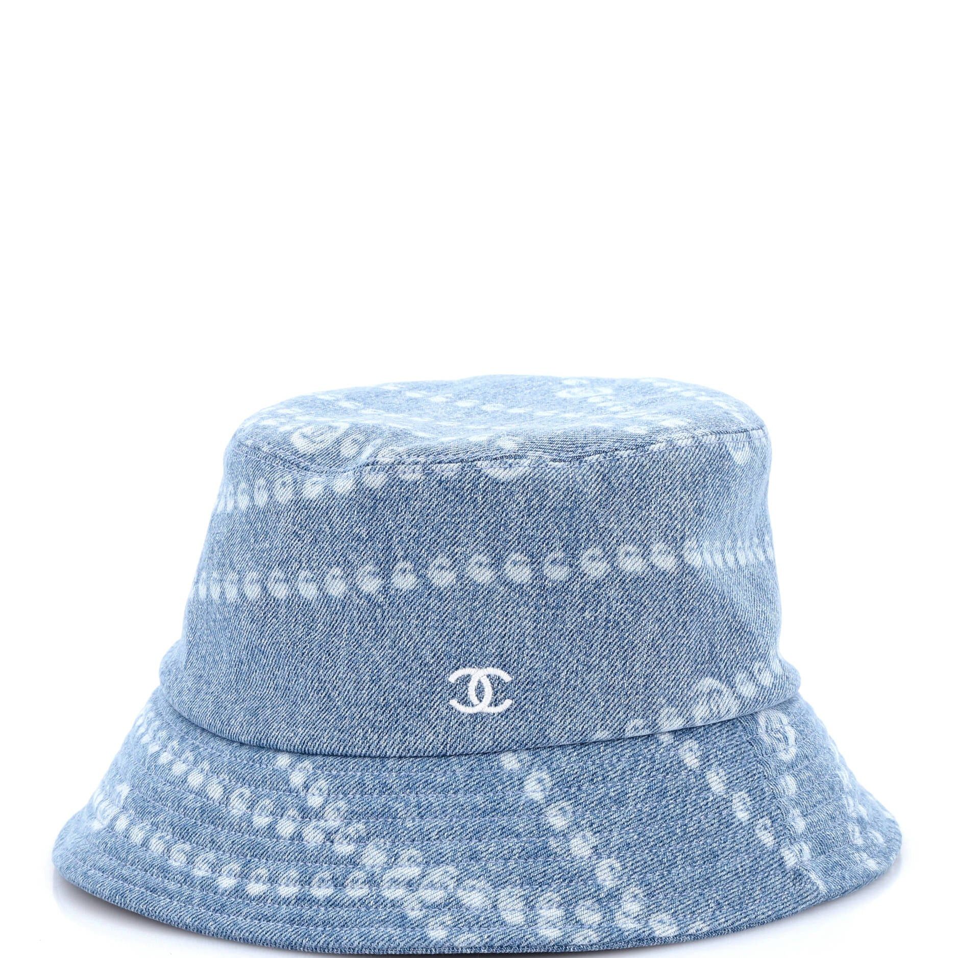Chanel Denim Mood Bucket Hat Size ONE SIZE - 1 Thumbnail