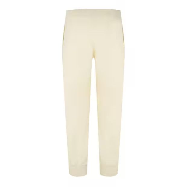 Jil Sander o1g2r1mq1024 Sweatpants in Butter Size 25" / US 0 / IT 36 - 2 Thumbnail