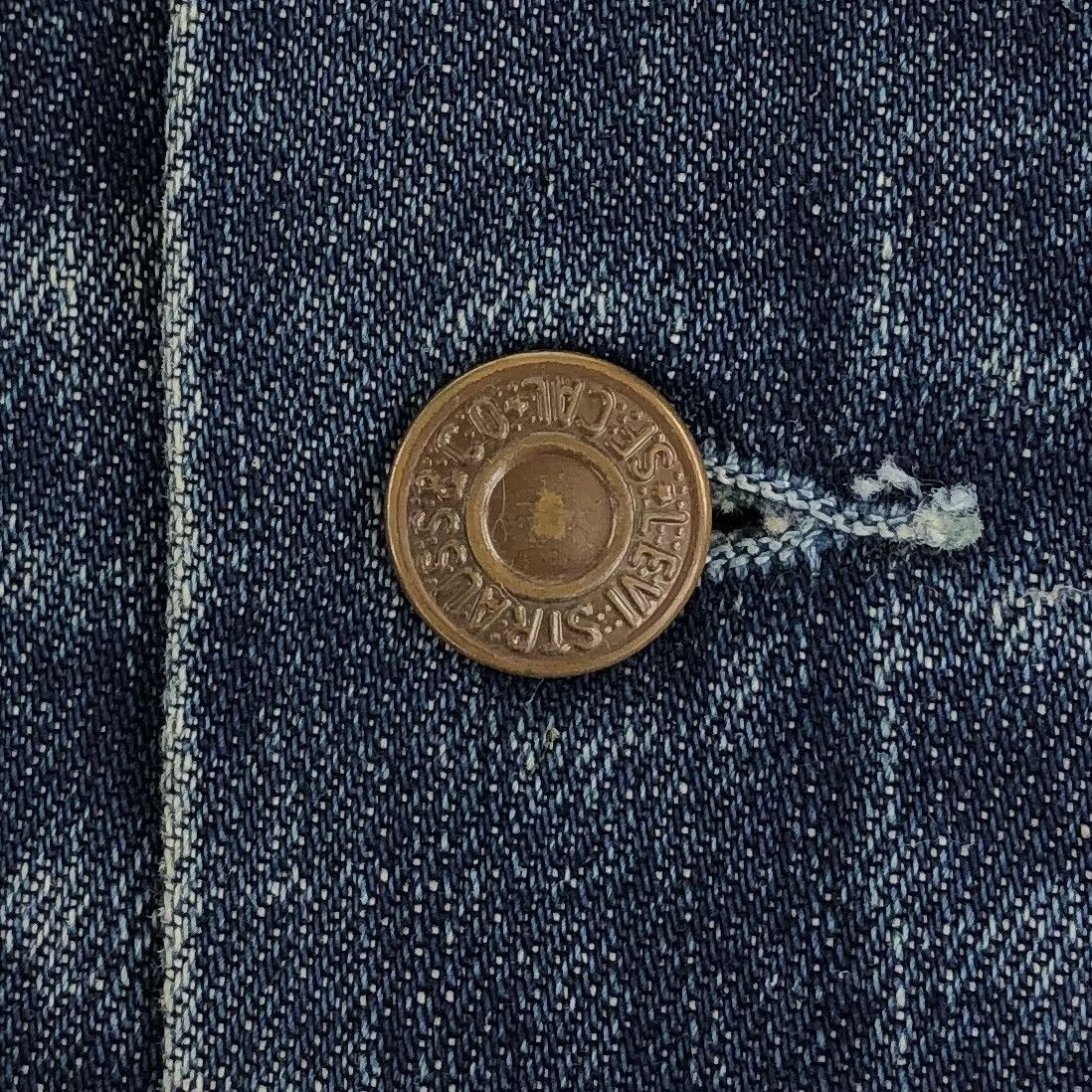 Levi's Vintage Clothing Vintage Levis Denim Vest Jacket Size US S / EU 44-46 / 1 - 6 Thumbnail