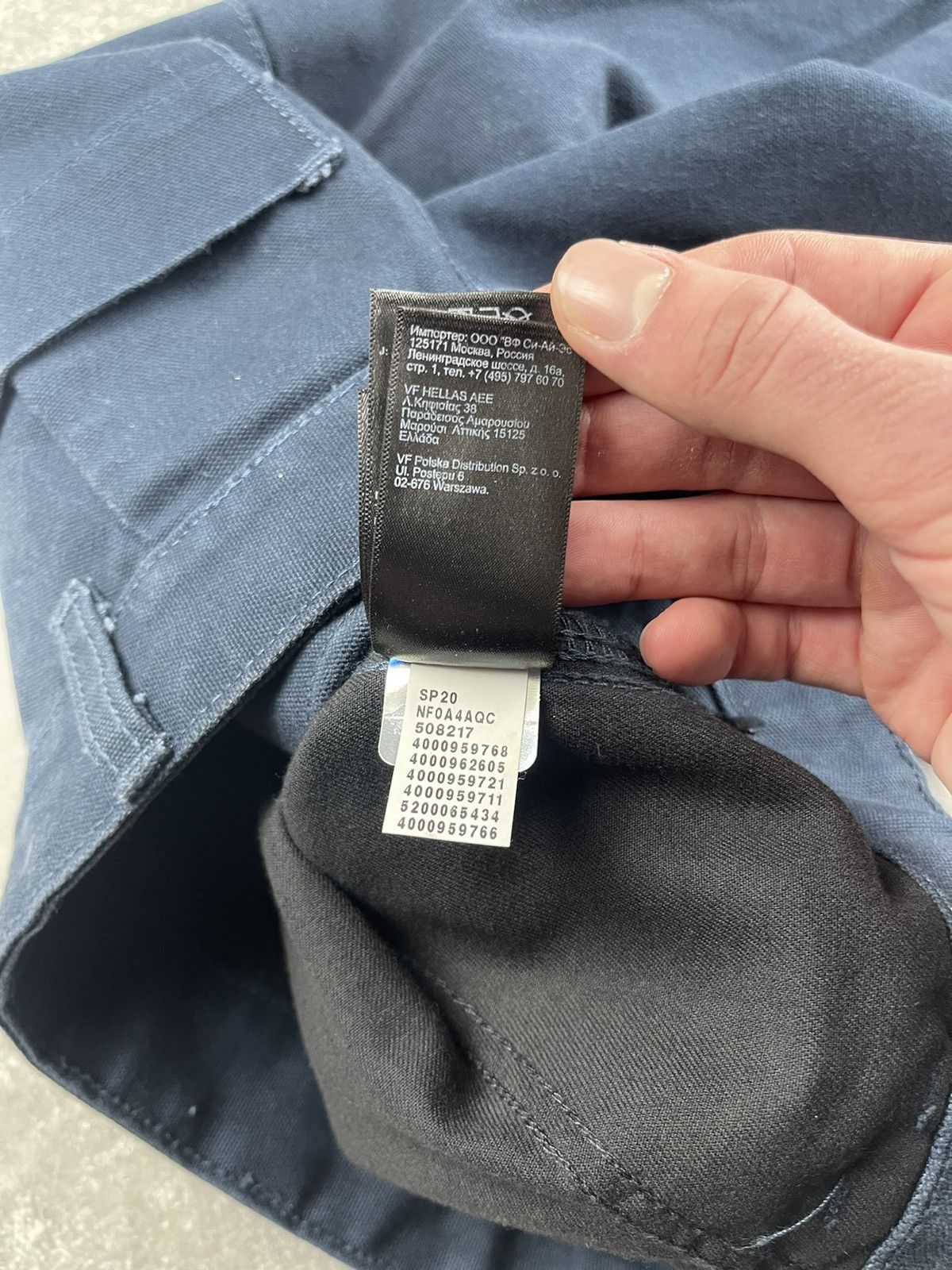 The North Face The North Face Work Cargo Pants Navy Blue Size XS Size US 29 - 13 Thumbnail