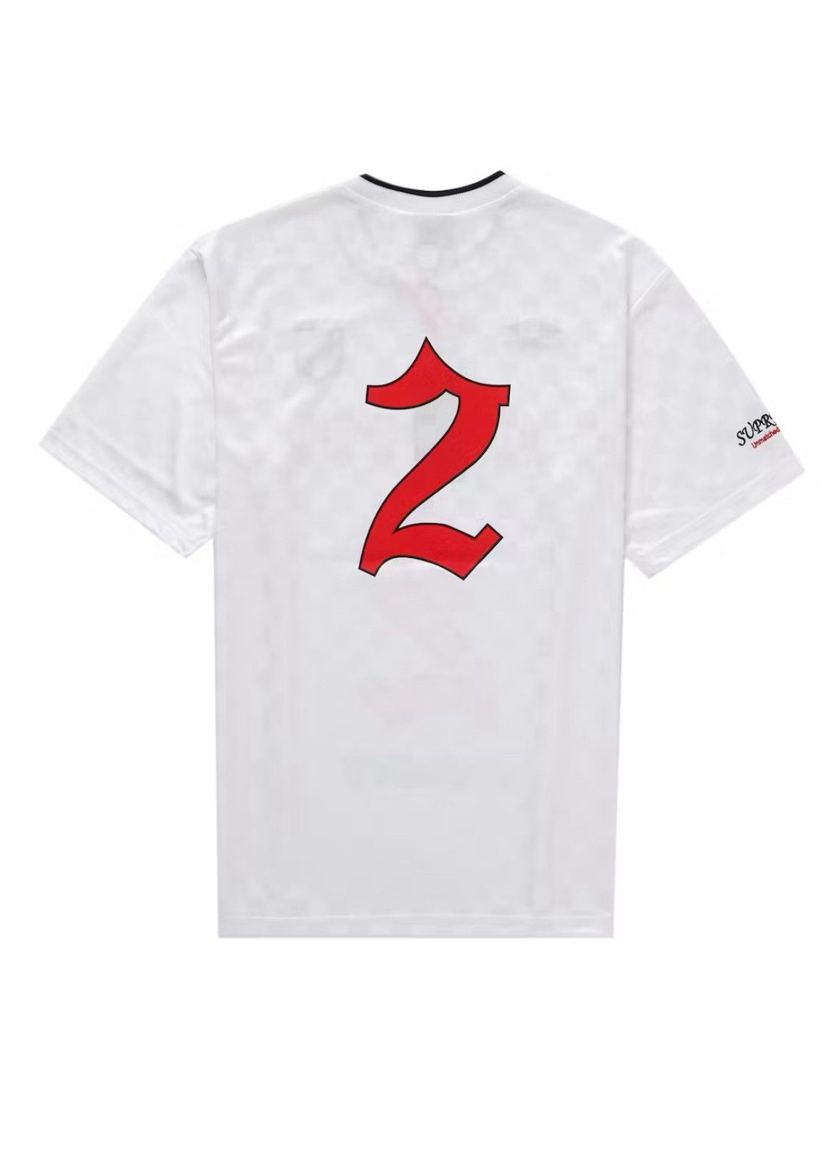 Supreme × Umbro SS22 Supreme umbro soccer jersey (white) (XXL) Size US XXL / EU 58 / 5 - 3 Thumbnail